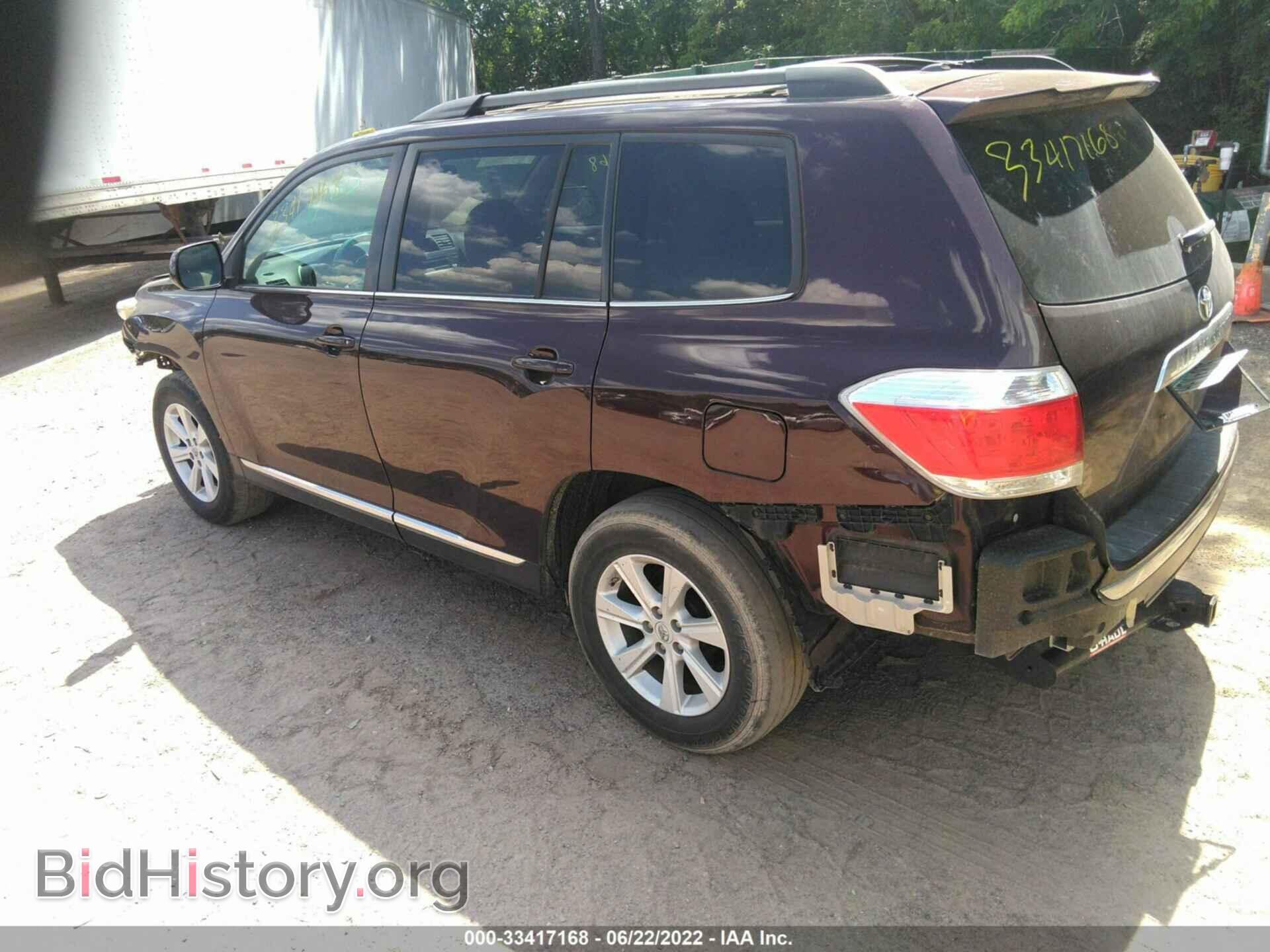 2012 TOYOTA HIGHLANDER - VIN: 5TDZA3EH7CS017559 - Фото 3