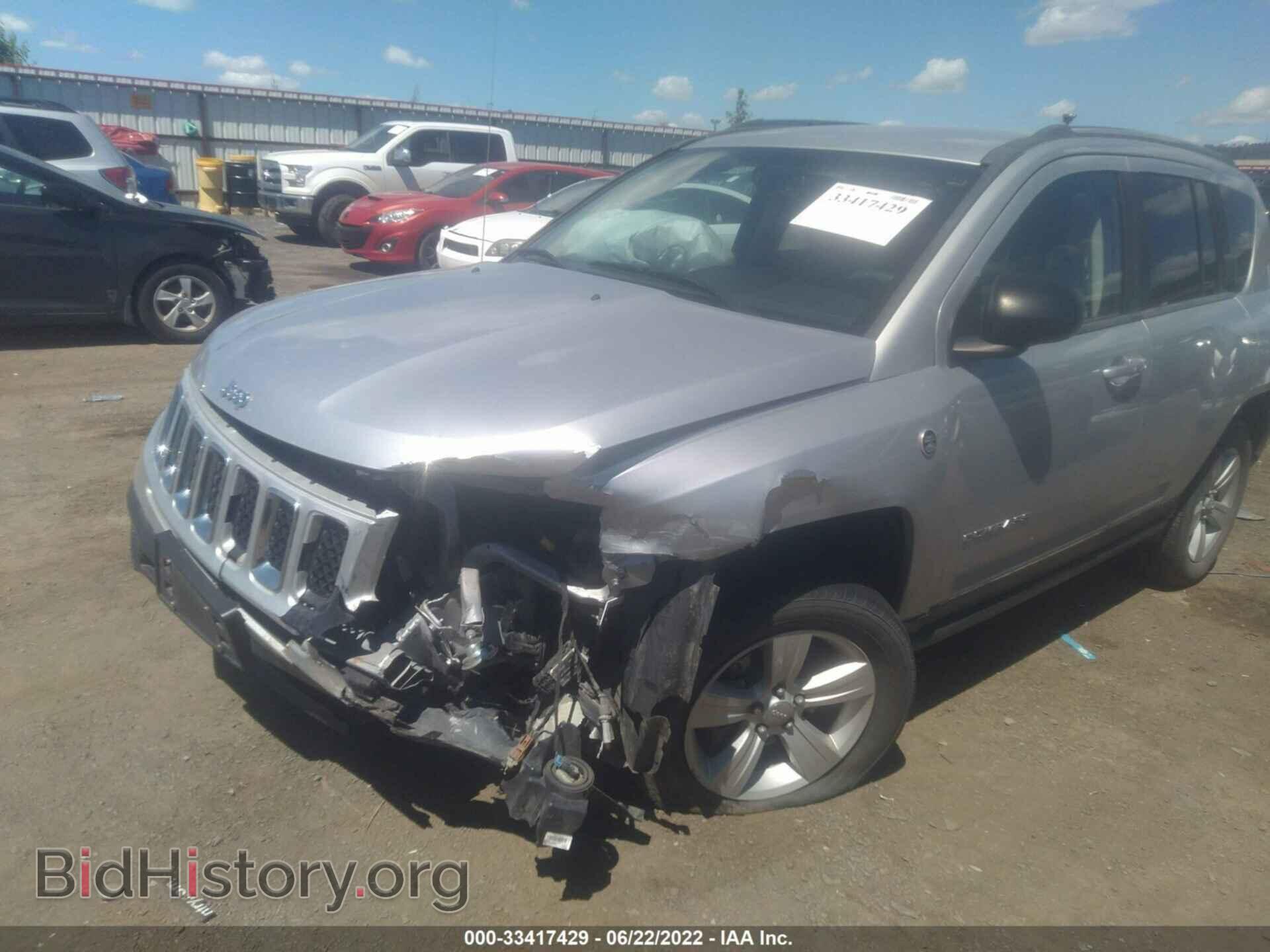 2012 JEEP COMPASS - VIN: 1C4NJDCB6CD624793 - Фото 2