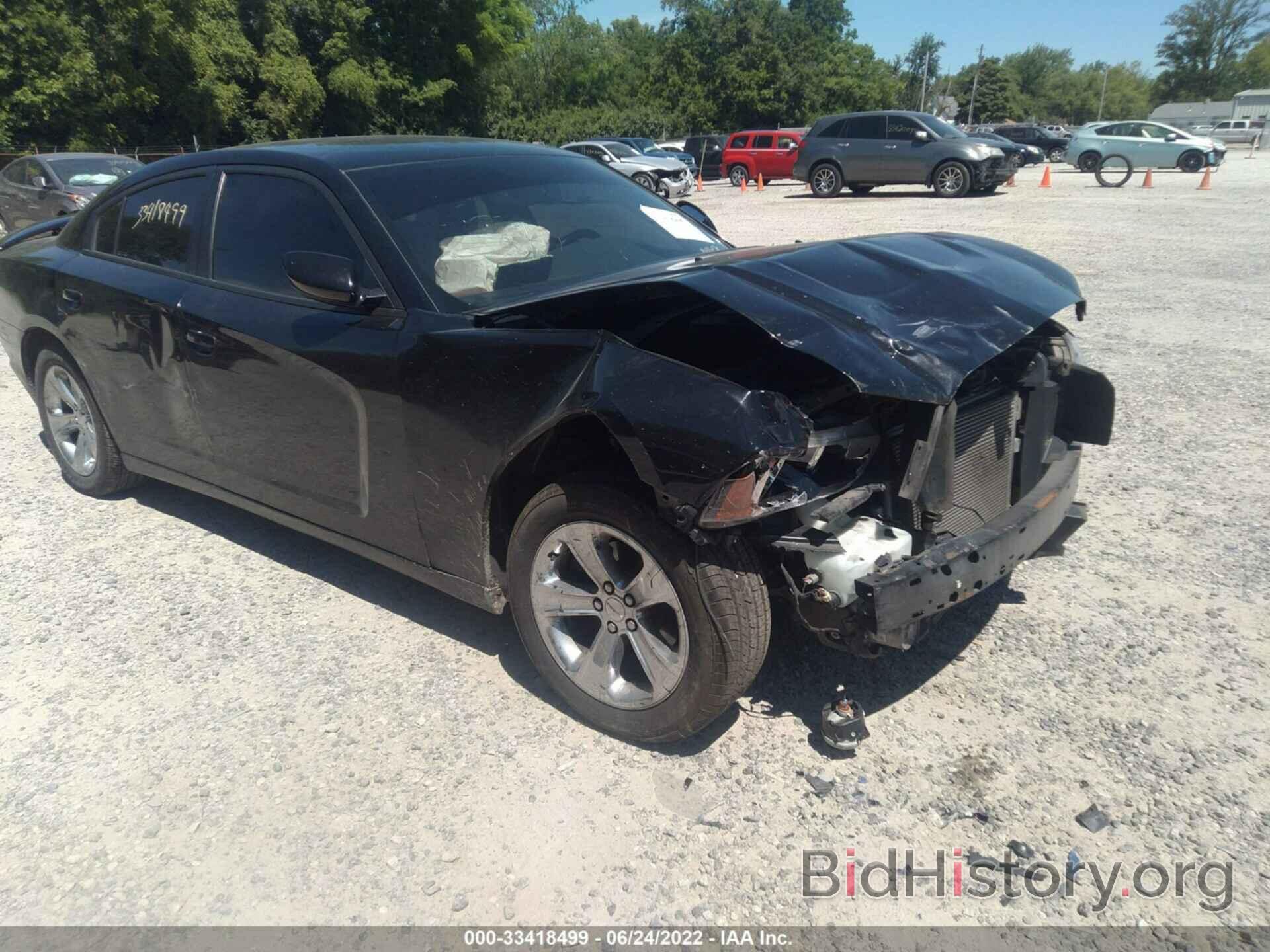 Photo 2C3CDXHG2DH537664 - DODGE CHARGER 2013