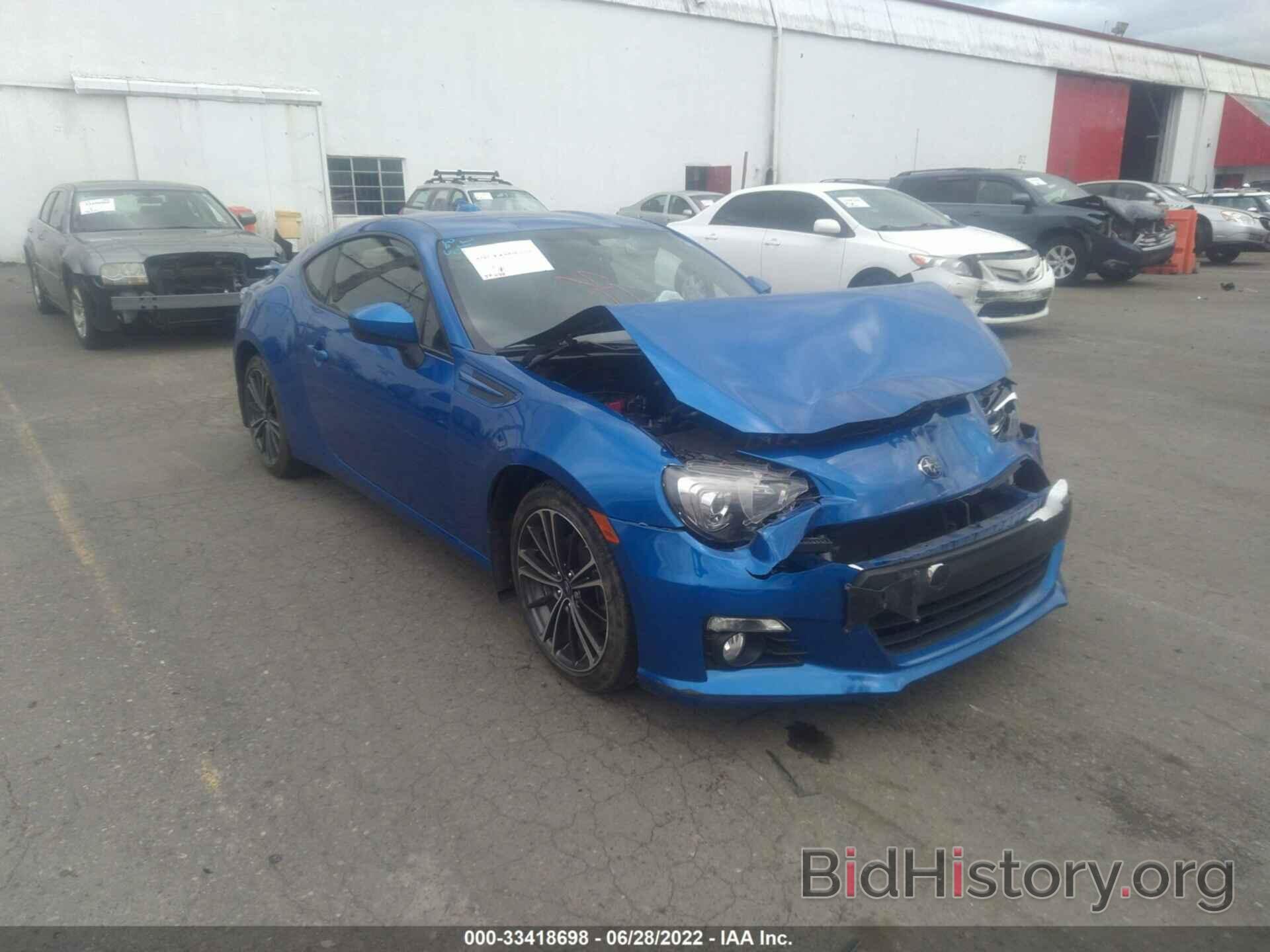 Photo JF1ZCAC14D1603483 - SUBARU BRZ 2013