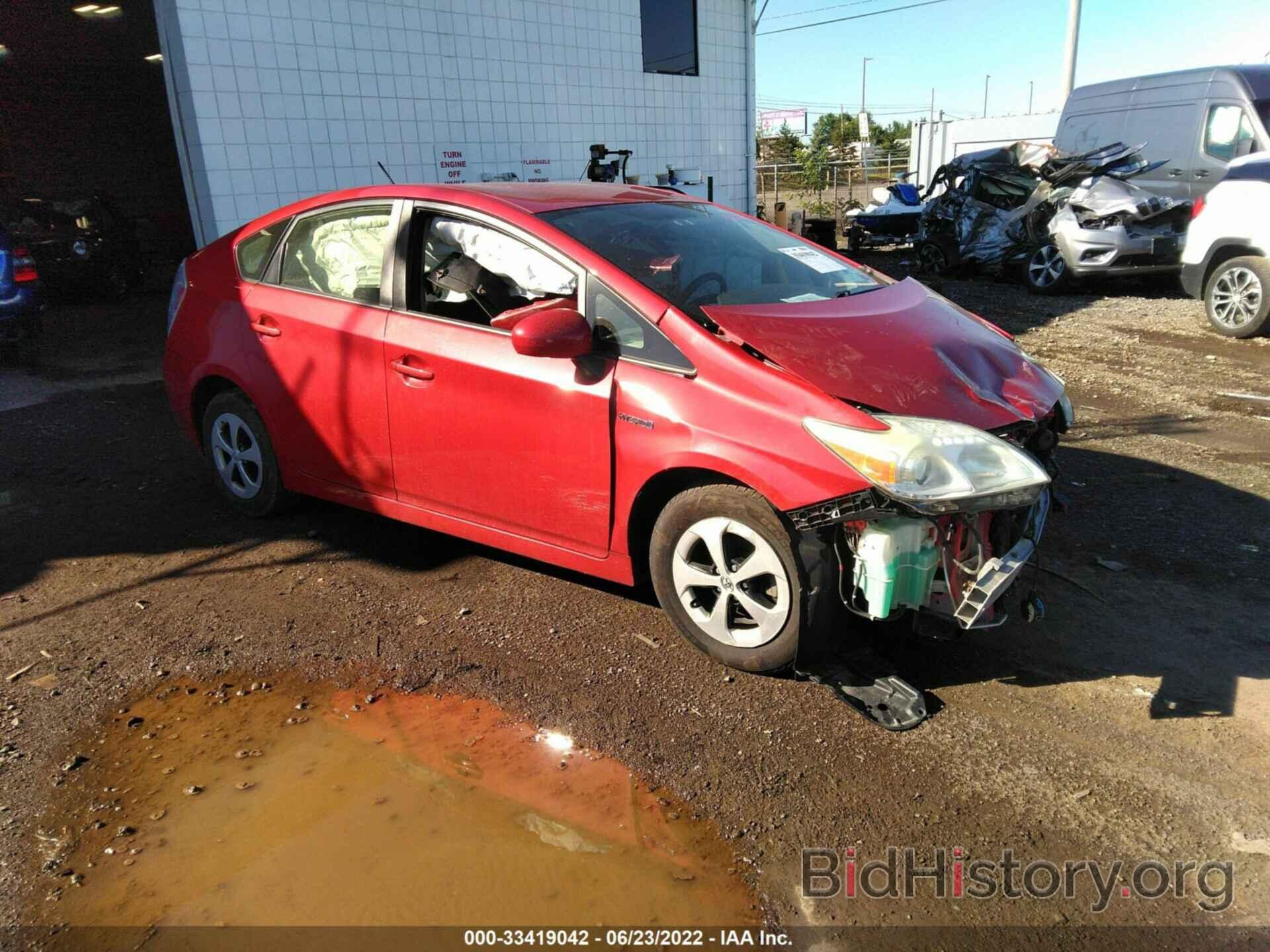 Photo JTDKN3DU8E1748666 - TOYOTA PRIUS 2014