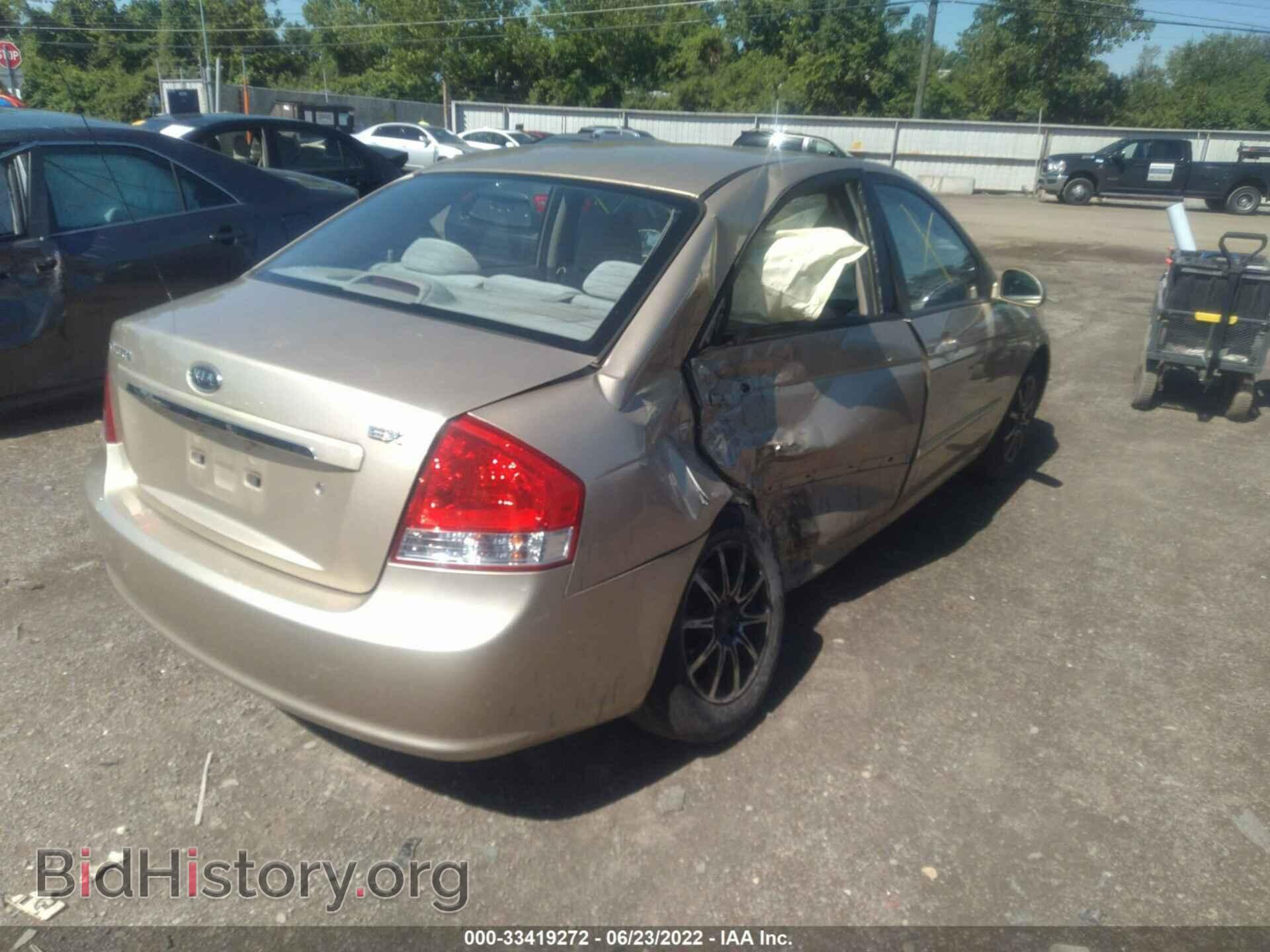 2009 KIA SPECTRA - VIN: KNAFE221495653473 - Фото 4