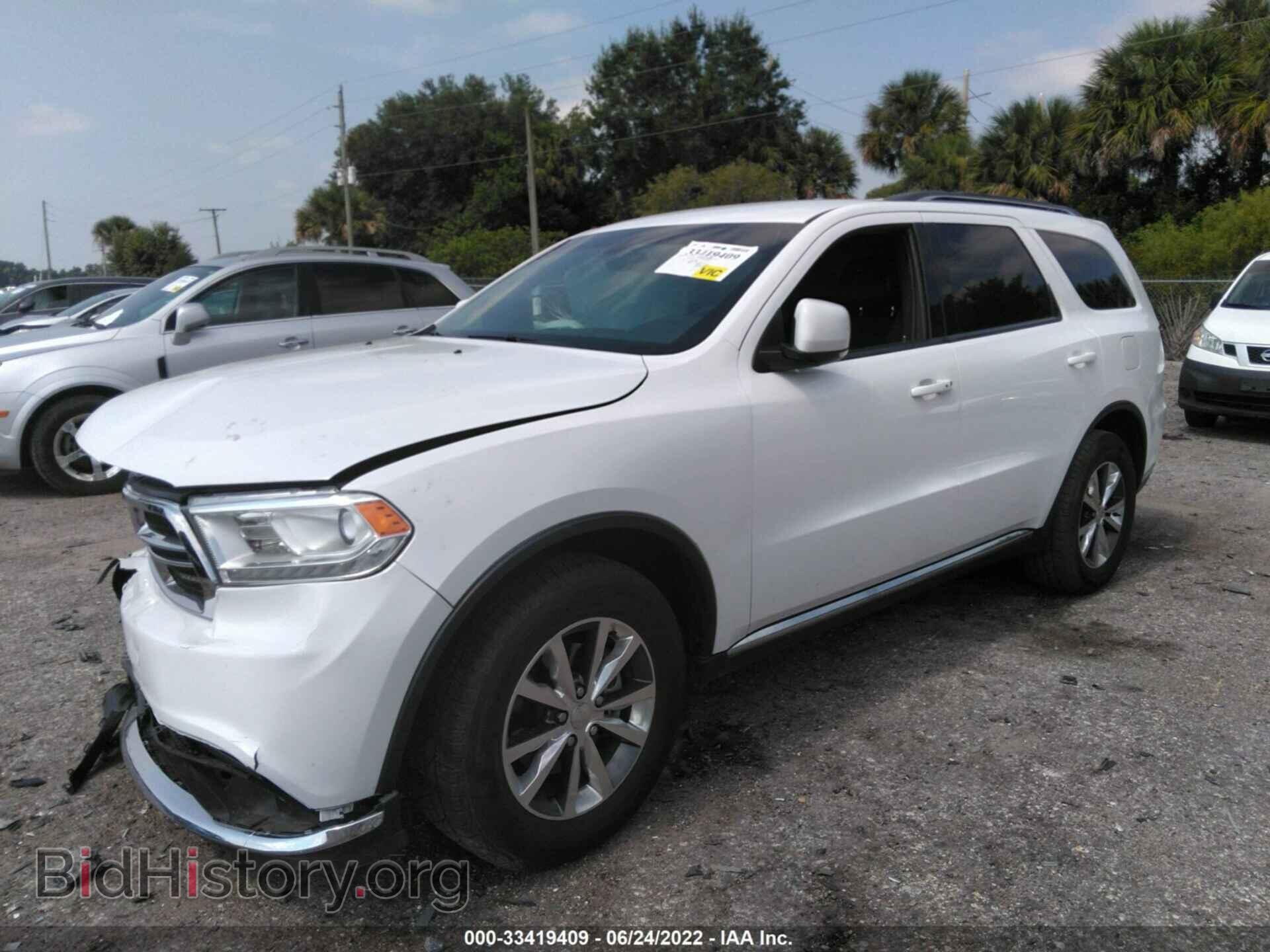 2016 DODGE DURANGO - VIN: 1C4RDHDG0GC301250 - Фото 2