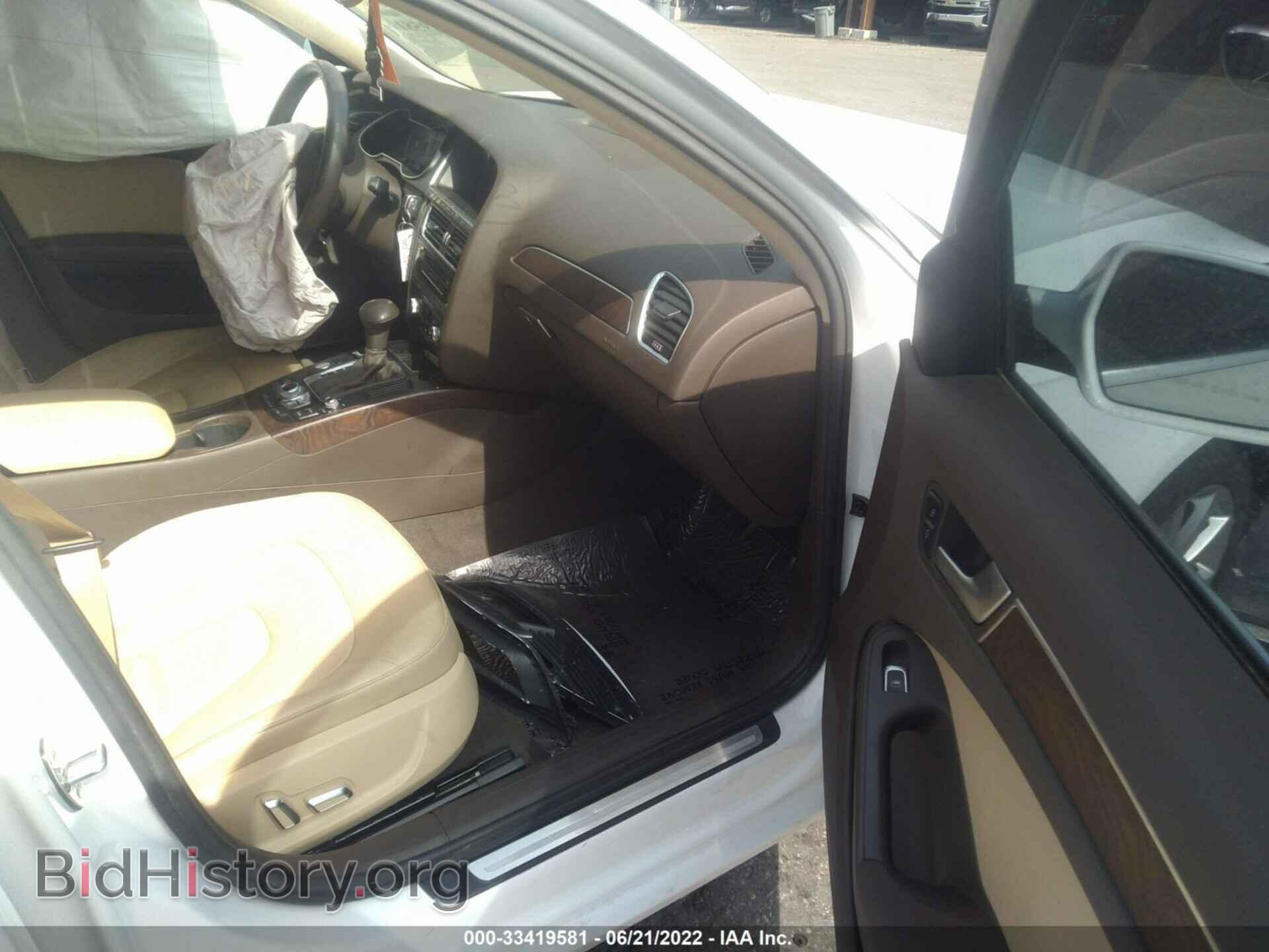 2013 AUDI A4 - VIN: WAUEFAFL1DN049712 - Photo 5