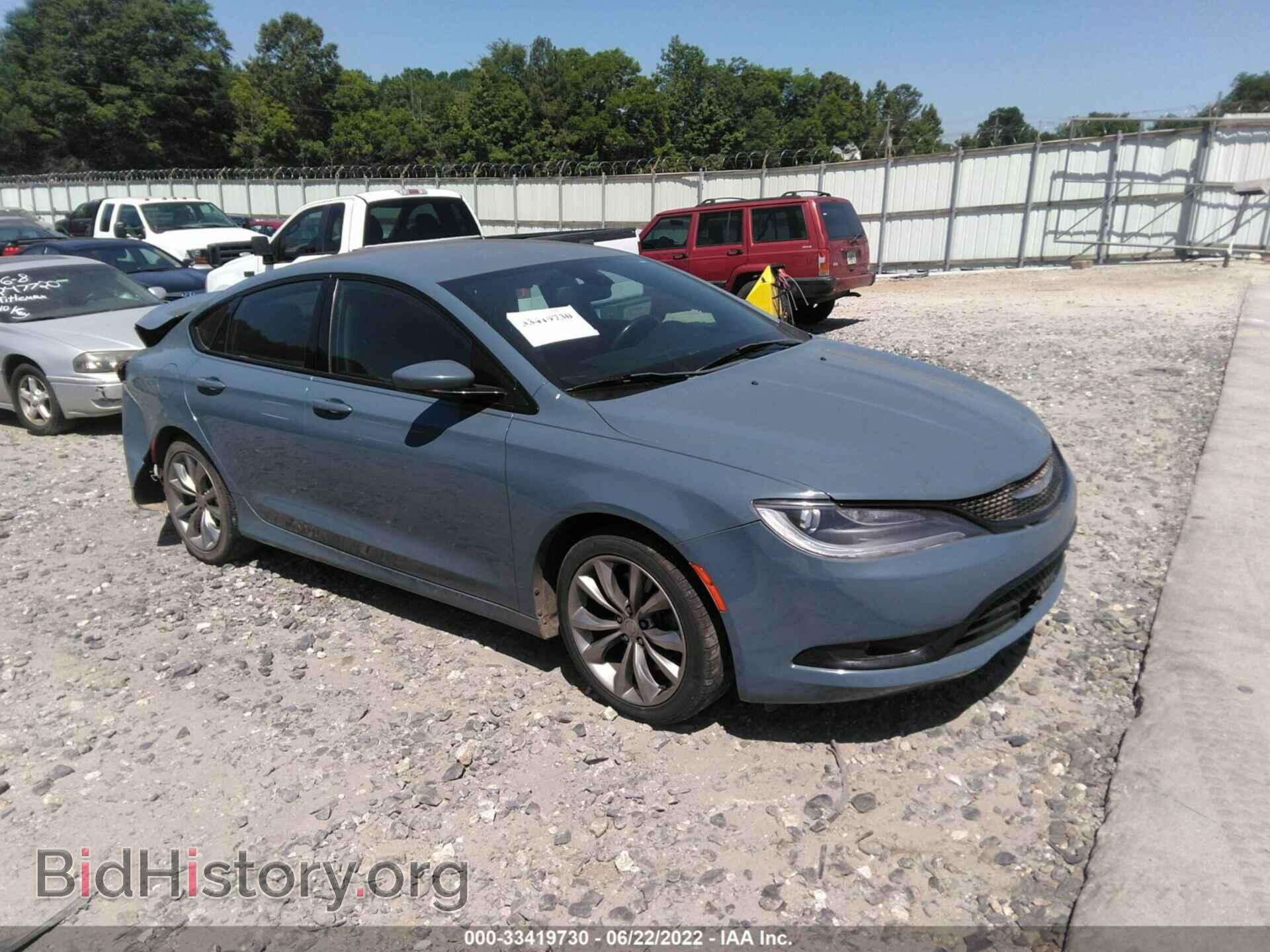 Фотография 1C3CCCBGXFN599778 - CHRYSLER 200 2015
