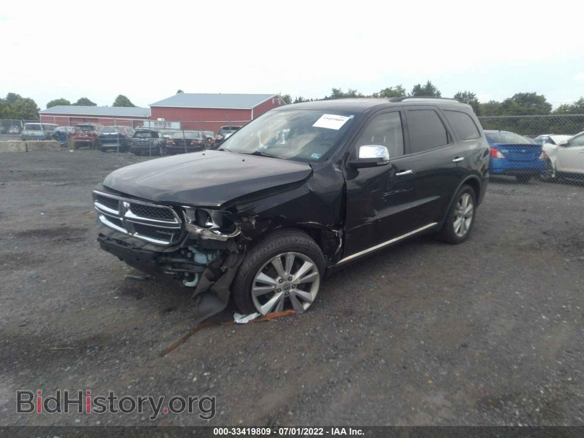 2011 DODGE DURANGO - VIN: 1D4RE4GG4BC717198 - Фото 2