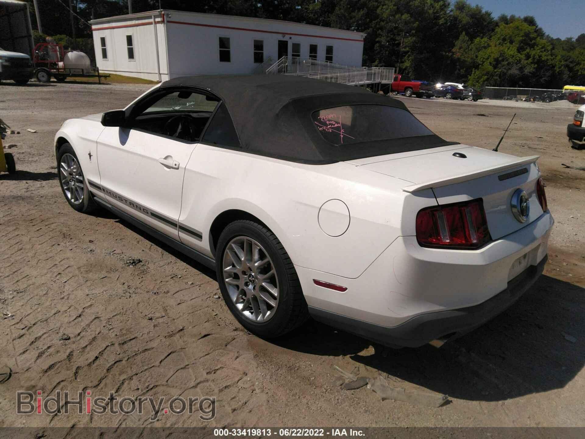2012 FORD MUSTANG - VIN: 1ZVBP8EM8C5259385 - Фото 3