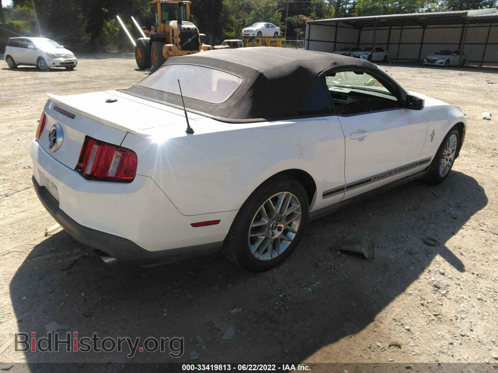 2012 FORD MUSTANG - VIN: 1ZVBP8EM8C5259385 - Фото 4