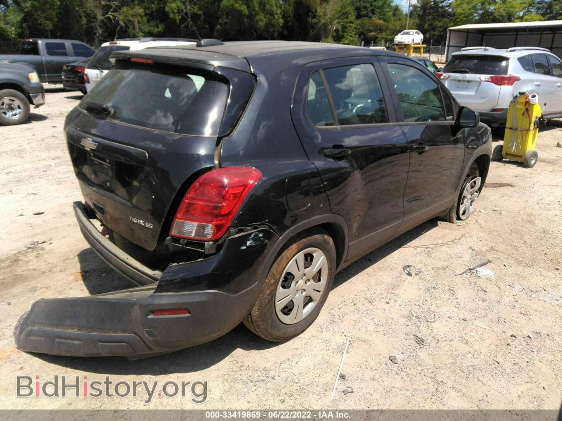 2015 CHEVROLET TRAX - VIN: KL7CJKSB3FB210543 - Фото 4