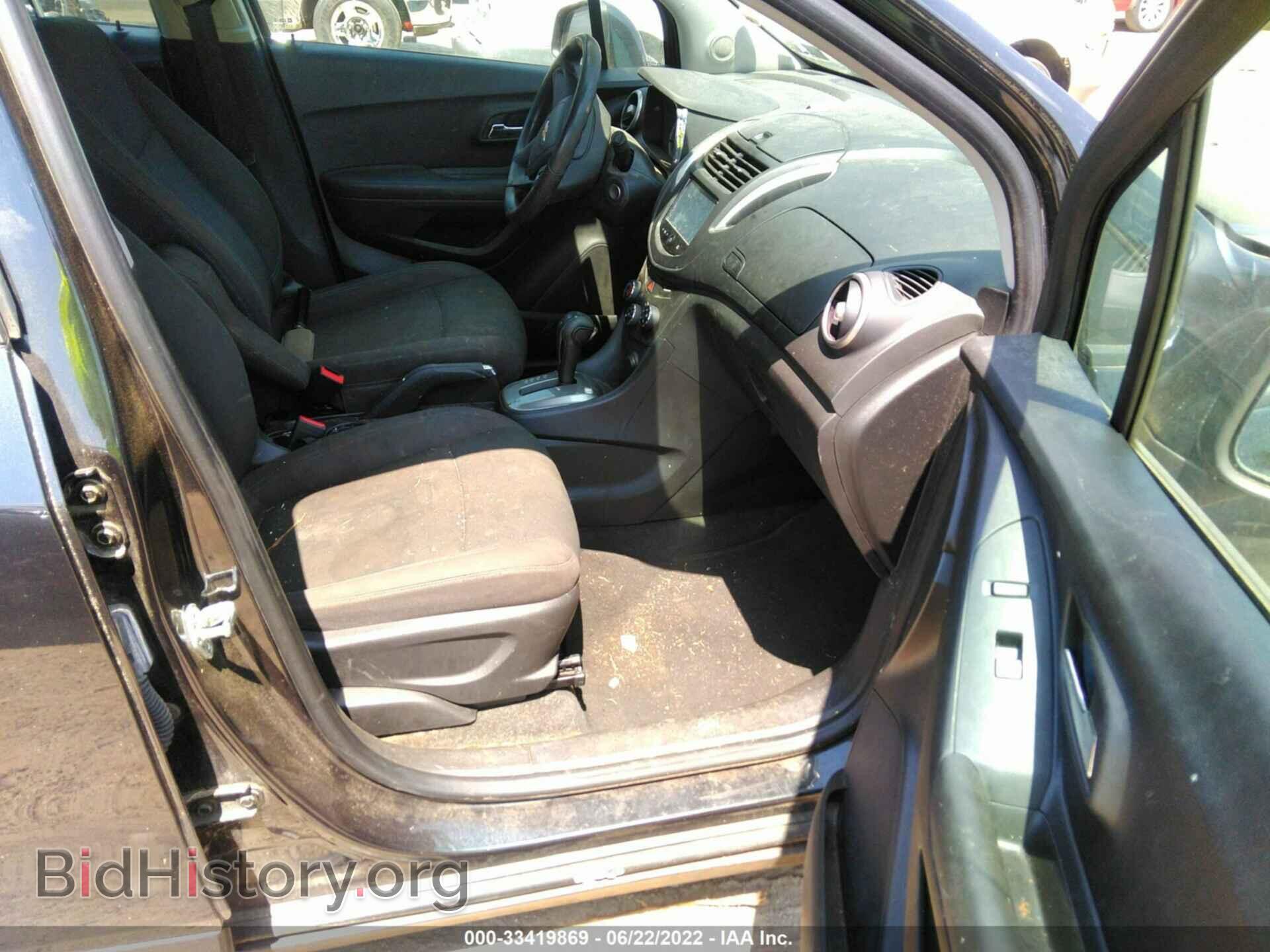 2015 CHEVROLET TRAX - VIN: KL7CJKSB3FB210543 - Фото 5