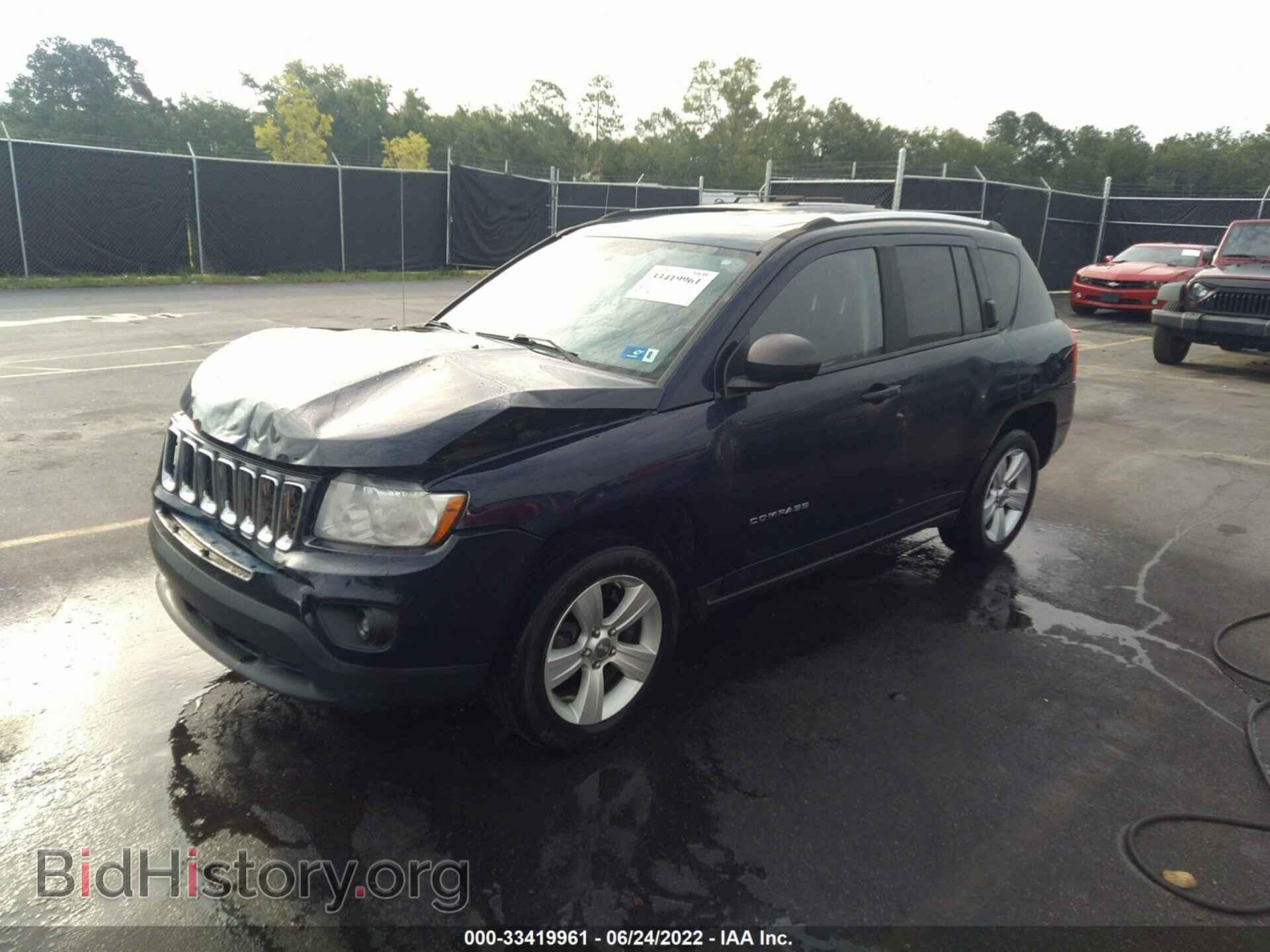 2012 JEEP COMPASS - VIN: 1C4NJDEB1CD676720 - Фото 2