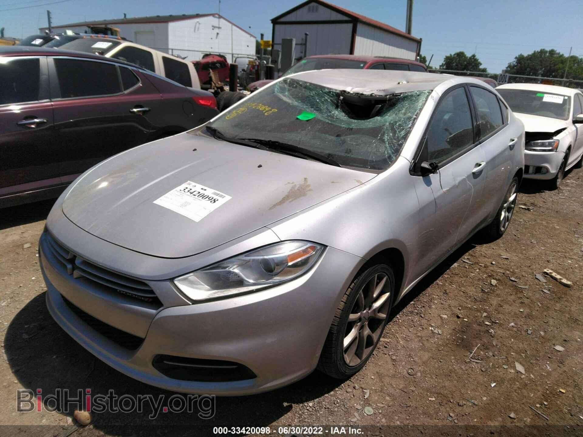 2013 DODGE DART - VIN: 1C3CDFBA0DD154348 - Фото 2