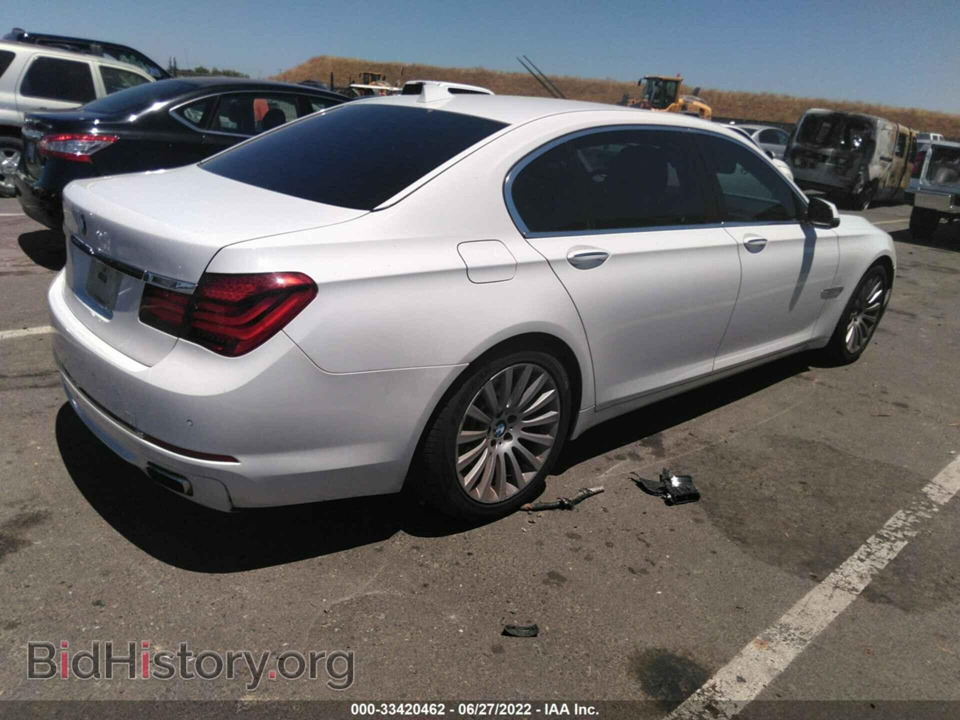 2013 BMW 7 SERIES - VIN: WBAYE4C56DDW22634 - Фото 4