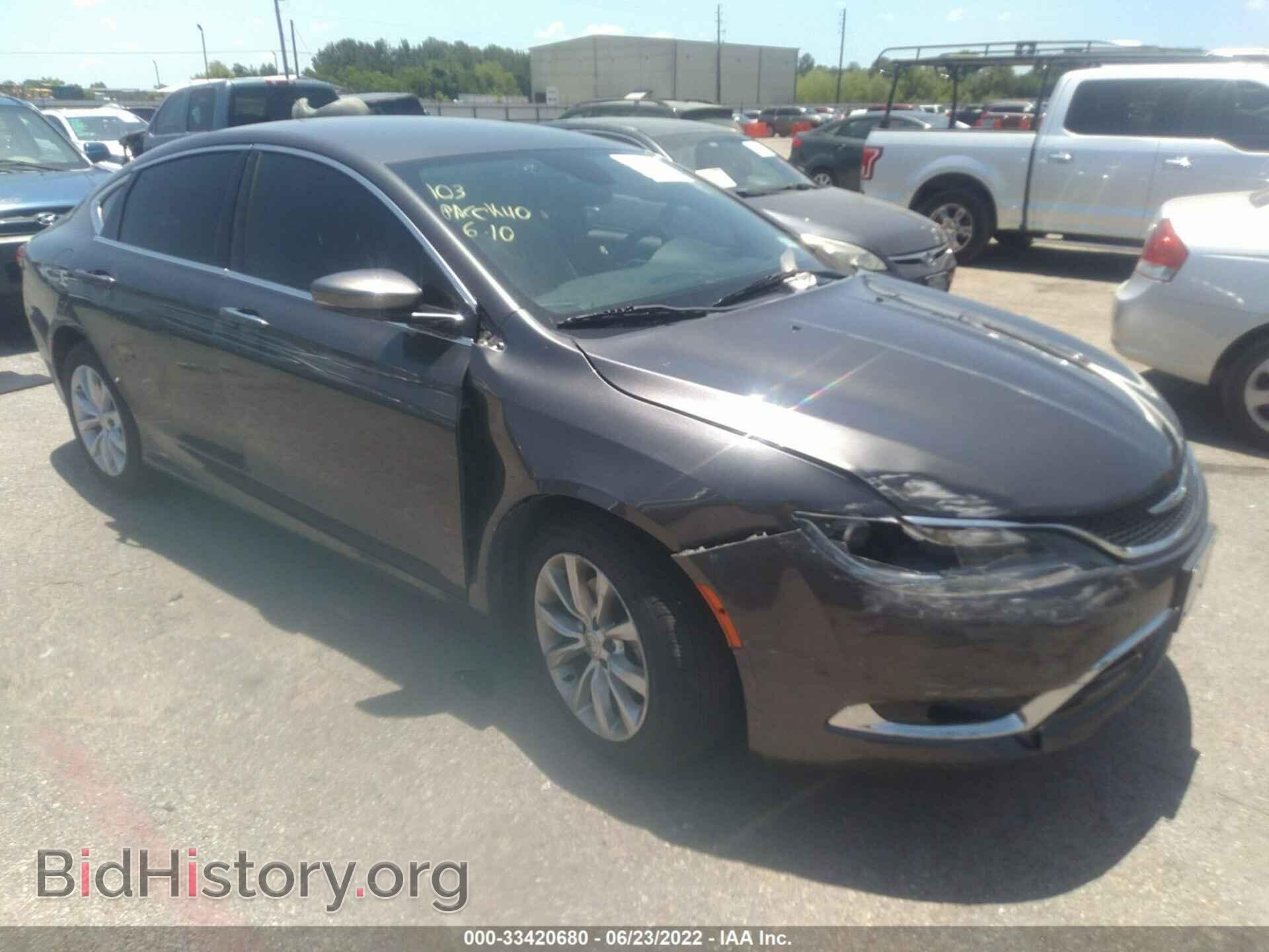 Фотография 1C3CCCCBXFN544248 - CHRYSLER 200 2015