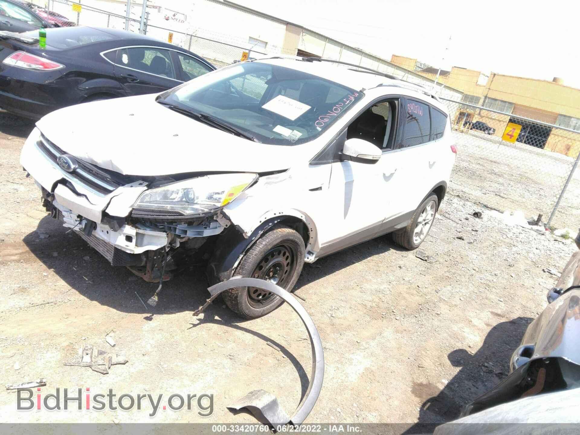 2013 FORD ESCAPE - VIN: 1FMCU9J92DUB61902 - Фото 2