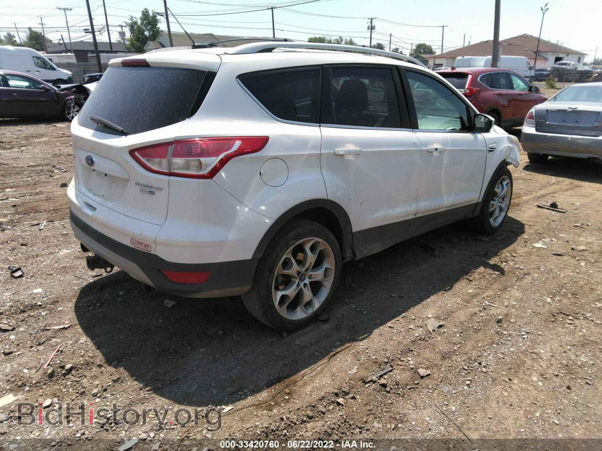 2013 FORD ESCAPE - VIN: 1FMCU9J92DUB61902 - Фото 4