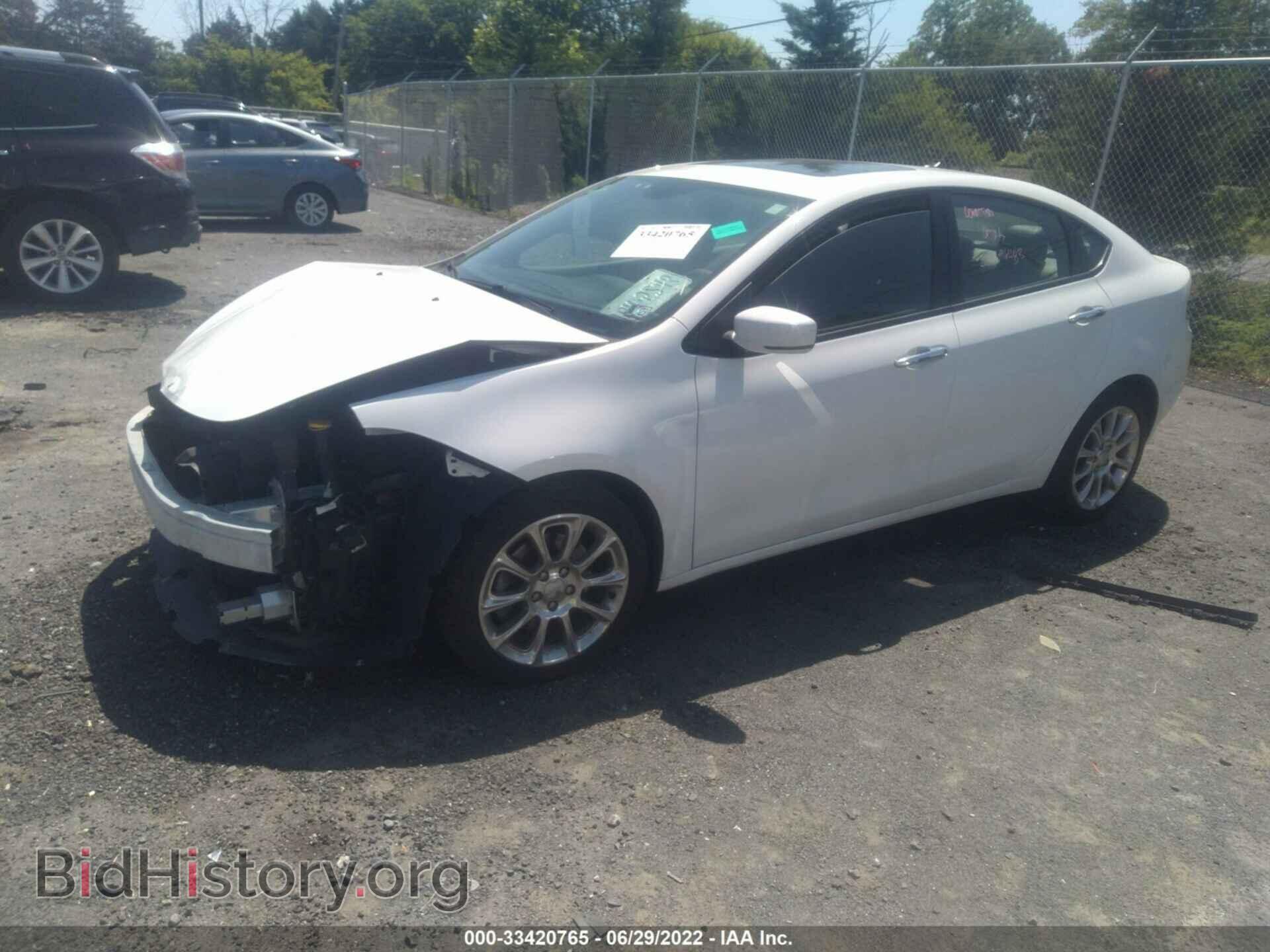 2013 DODGE DART - VIN: 1C3CDFCA5DD302752 - Фото 2