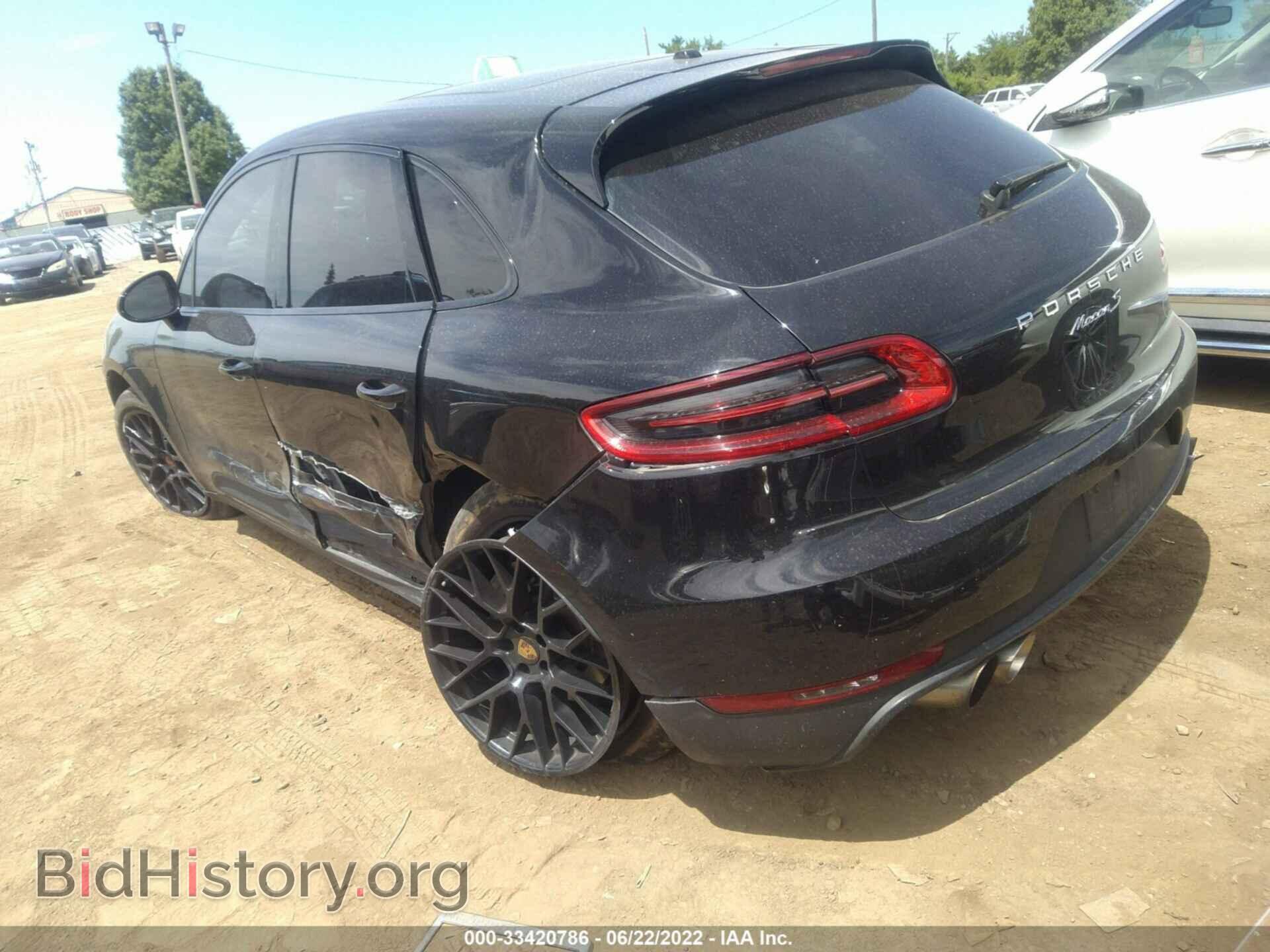 2015 PORSCHE MACAN - VIN: WP1AB2A51FLB60396 - Фото 3