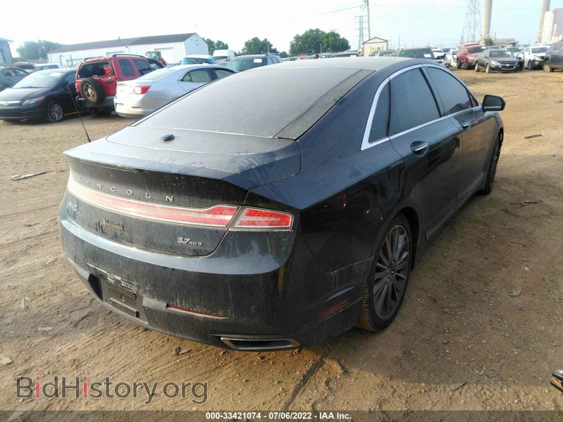2013 LINCOLN MKZ - VIN: 3LN6L2JK4DR802811 - Фото 4