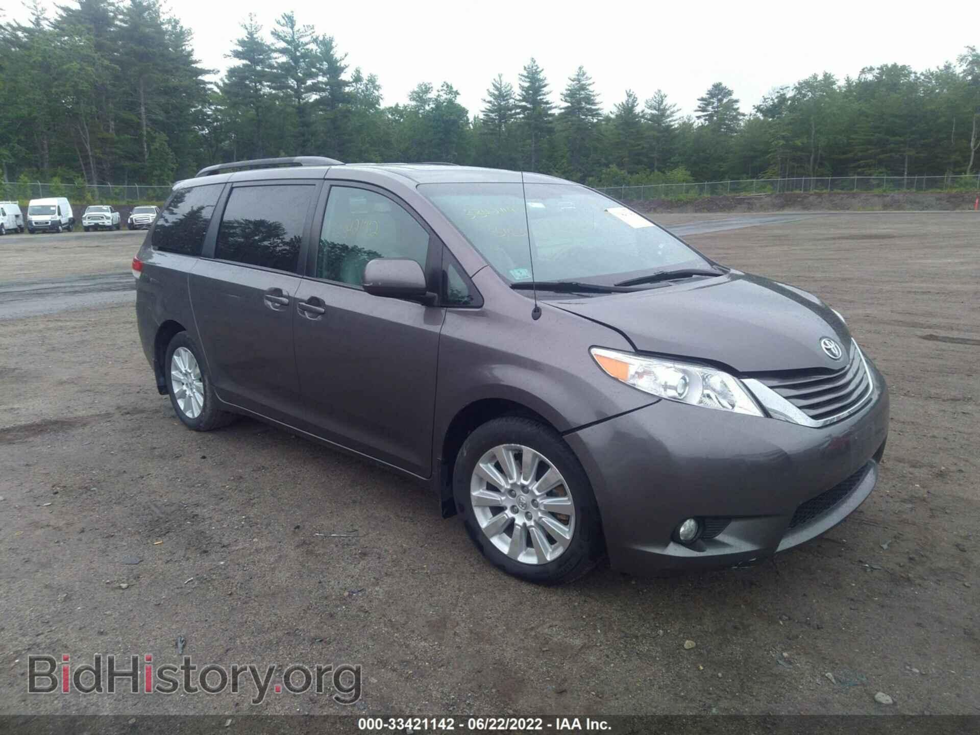 Photo 5TDDK3DC9CS045246 - TOYOTA SIENNA 2012