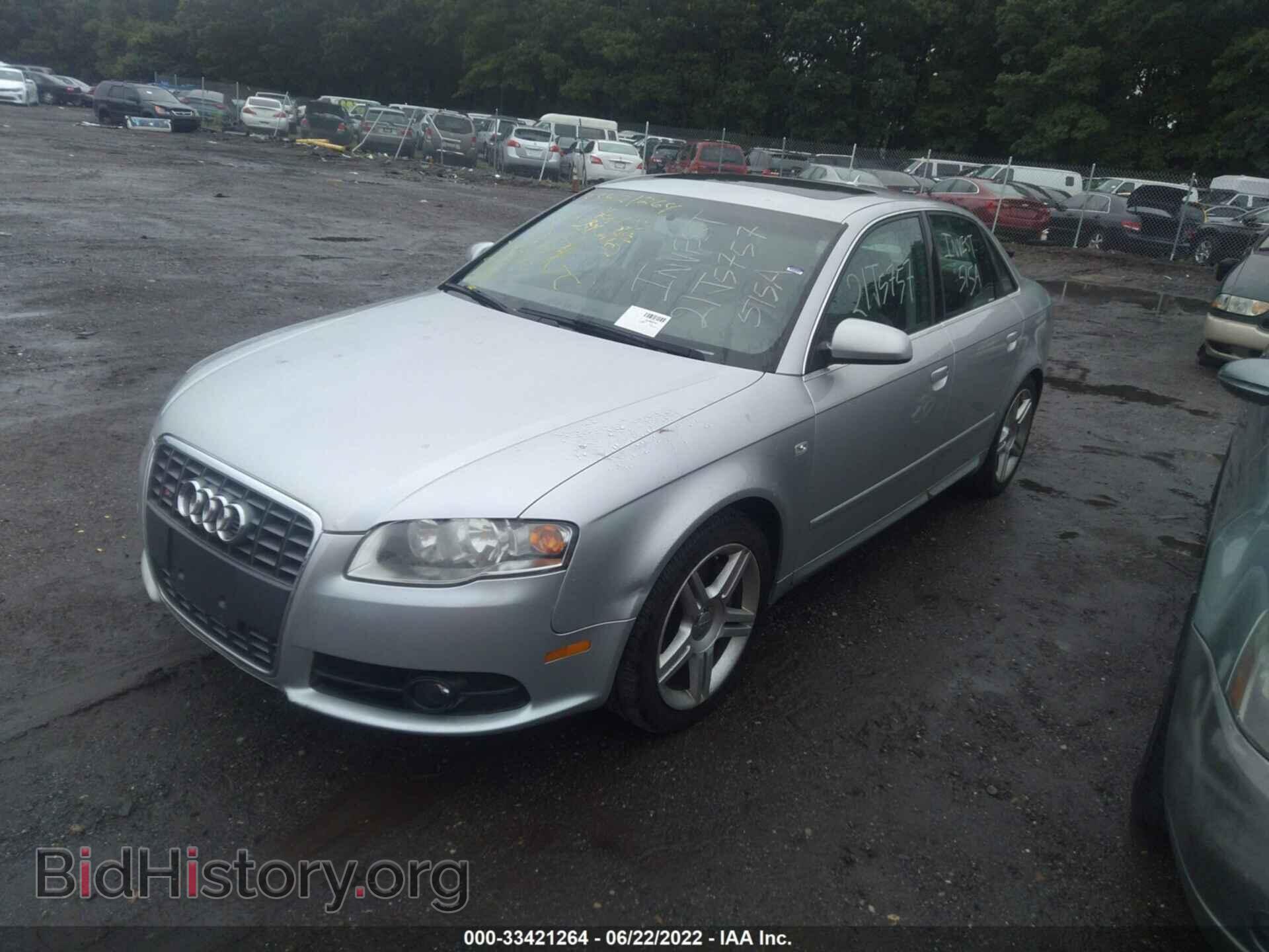 2008 AUDI A4 - VIN: WAUDF78E08A069458 - Фото 2