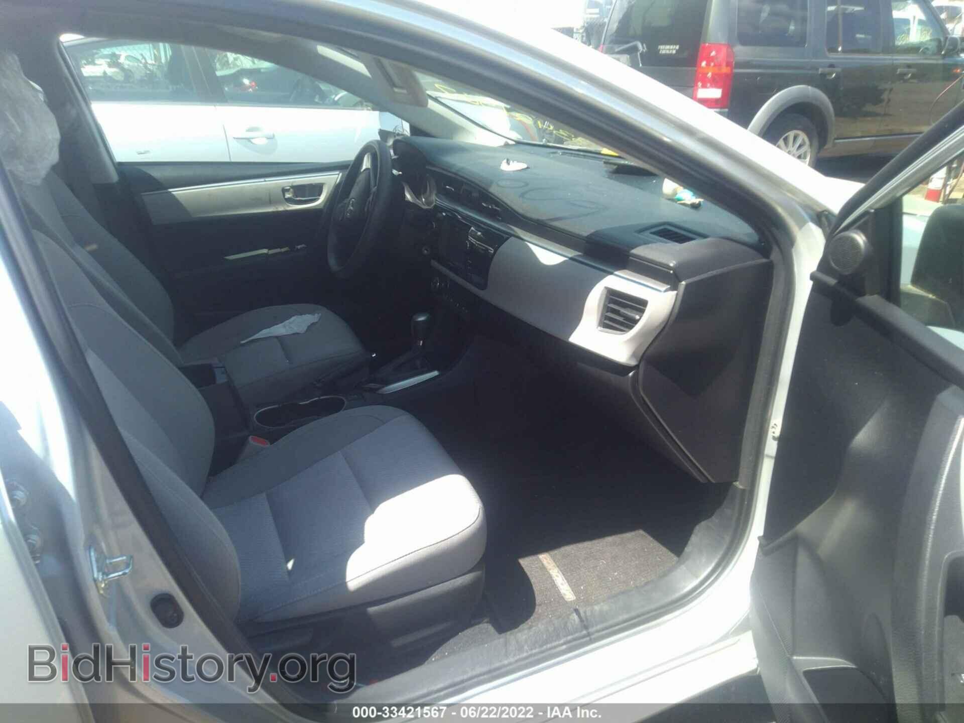 2014 TOYOTA COROLLA - VIN: 2T1BURHE1EC020398 - Фото 5