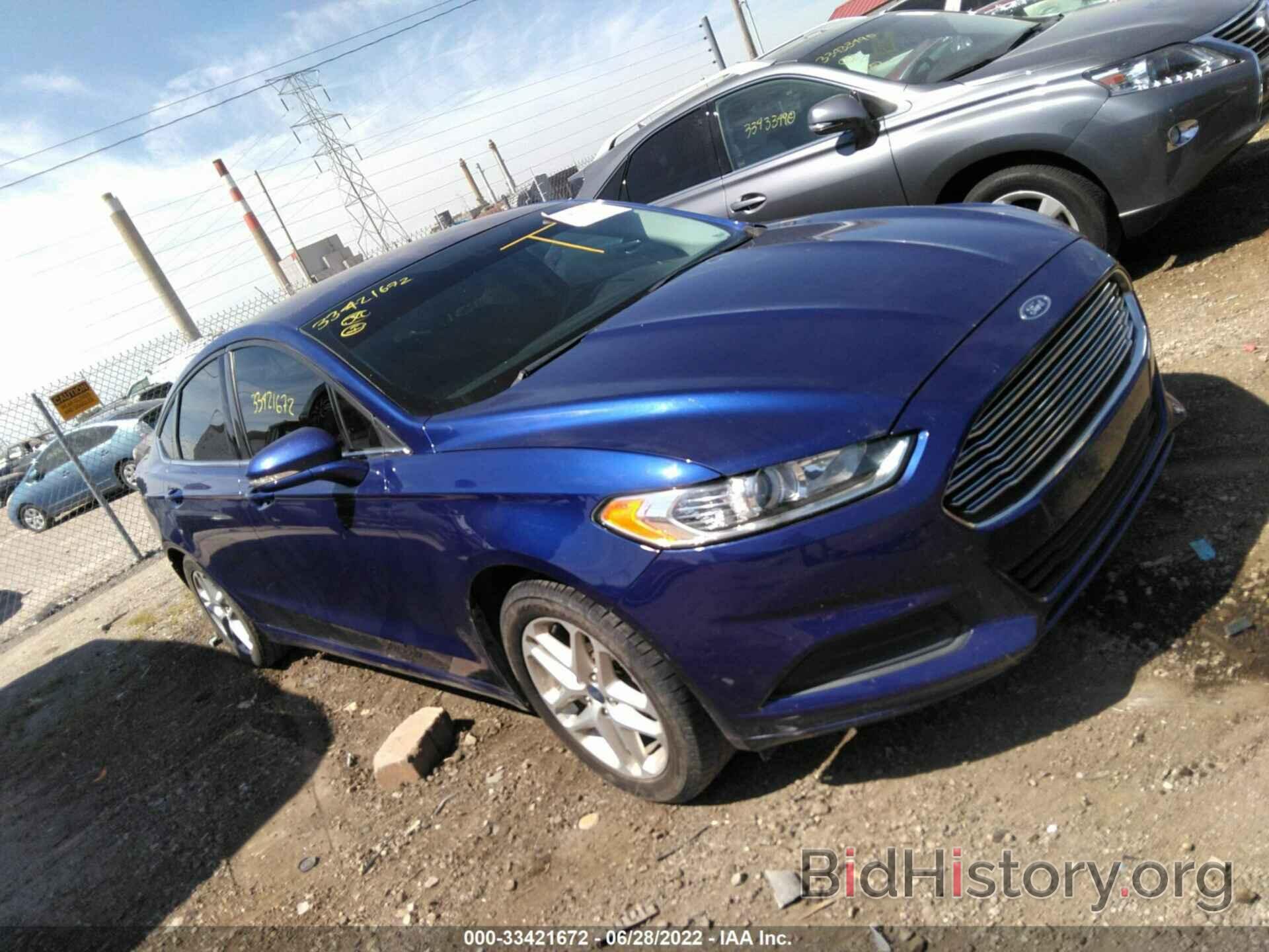 Фотография 3FA6P0HR5DR266649 - FORD FUSION 2013