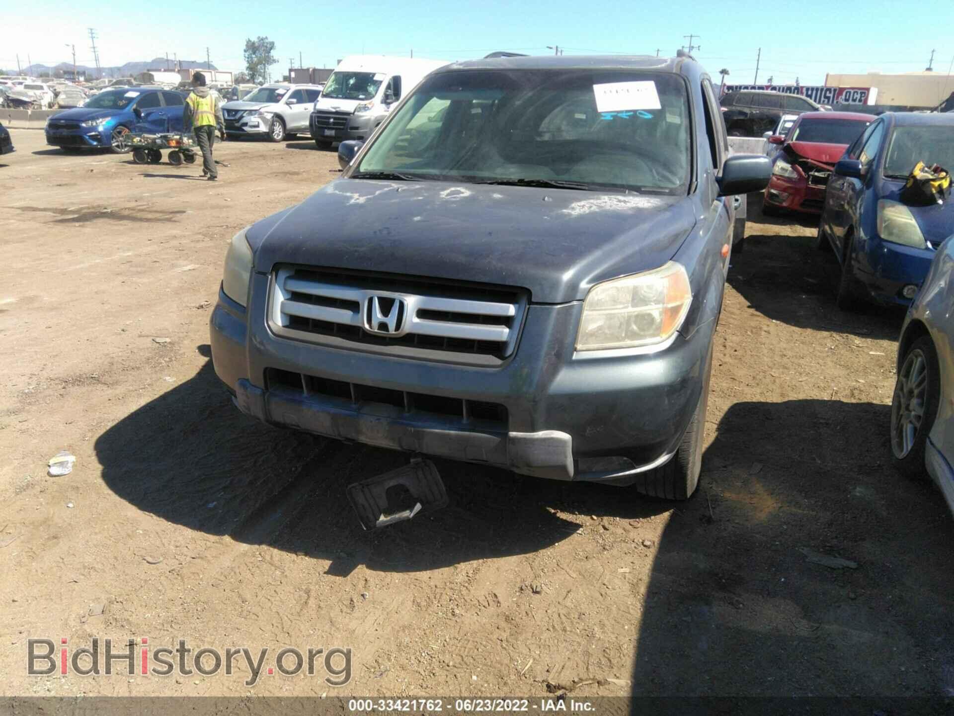 2006 HONDA PILOT - VIN: 5FNYF28746B046360 - Фото 2