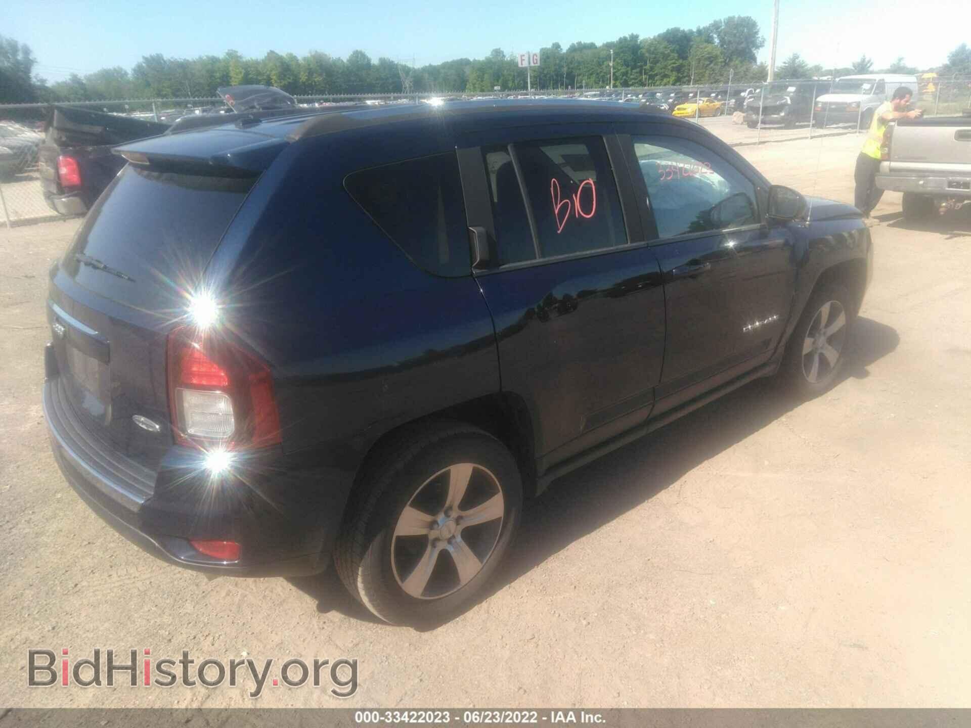 2016 JEEP COMPASS - VIN: 1C4NJDEB7GD572965 - Фото 4