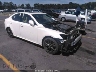 2006 Lexus IS 250 Manual/Auto, белый — VIN JTHBK262465004683, IAAI