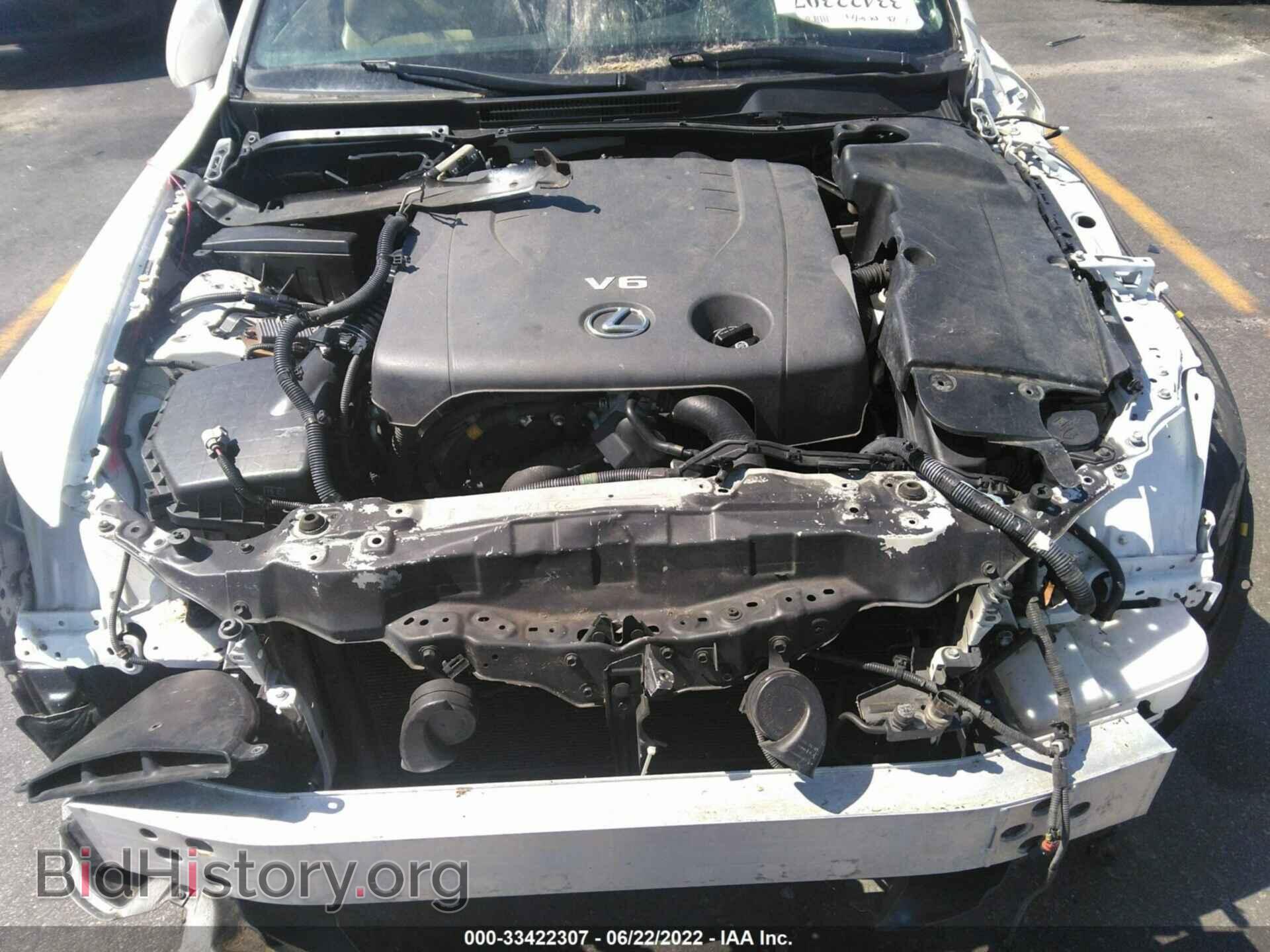 2006 LEXUS IS 250 - VIN: JTHBK262465004683 - Фото 10