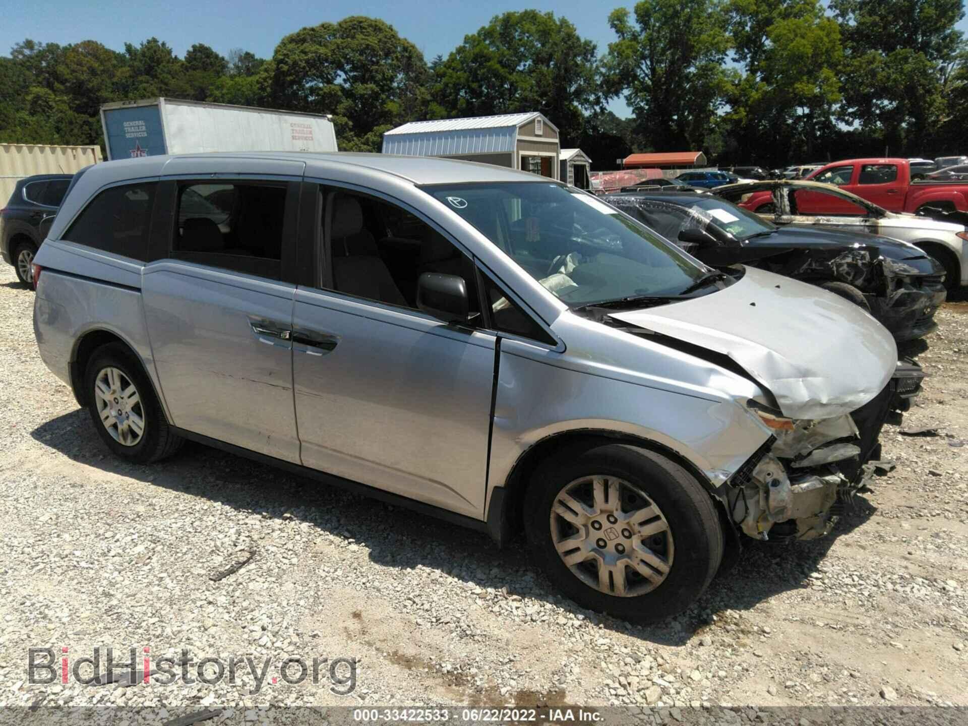 Photo 5FNRL5H20CB127791 - HONDA ODYSSEY 2012