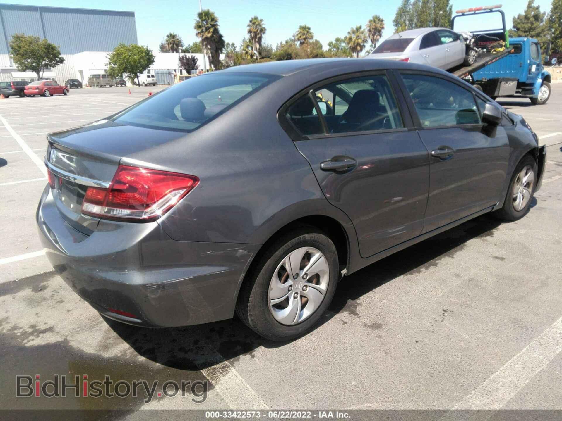 2013 HONDA CIVIC SDN - VIN: 19XFB2F57DE246981 - Фото 4
