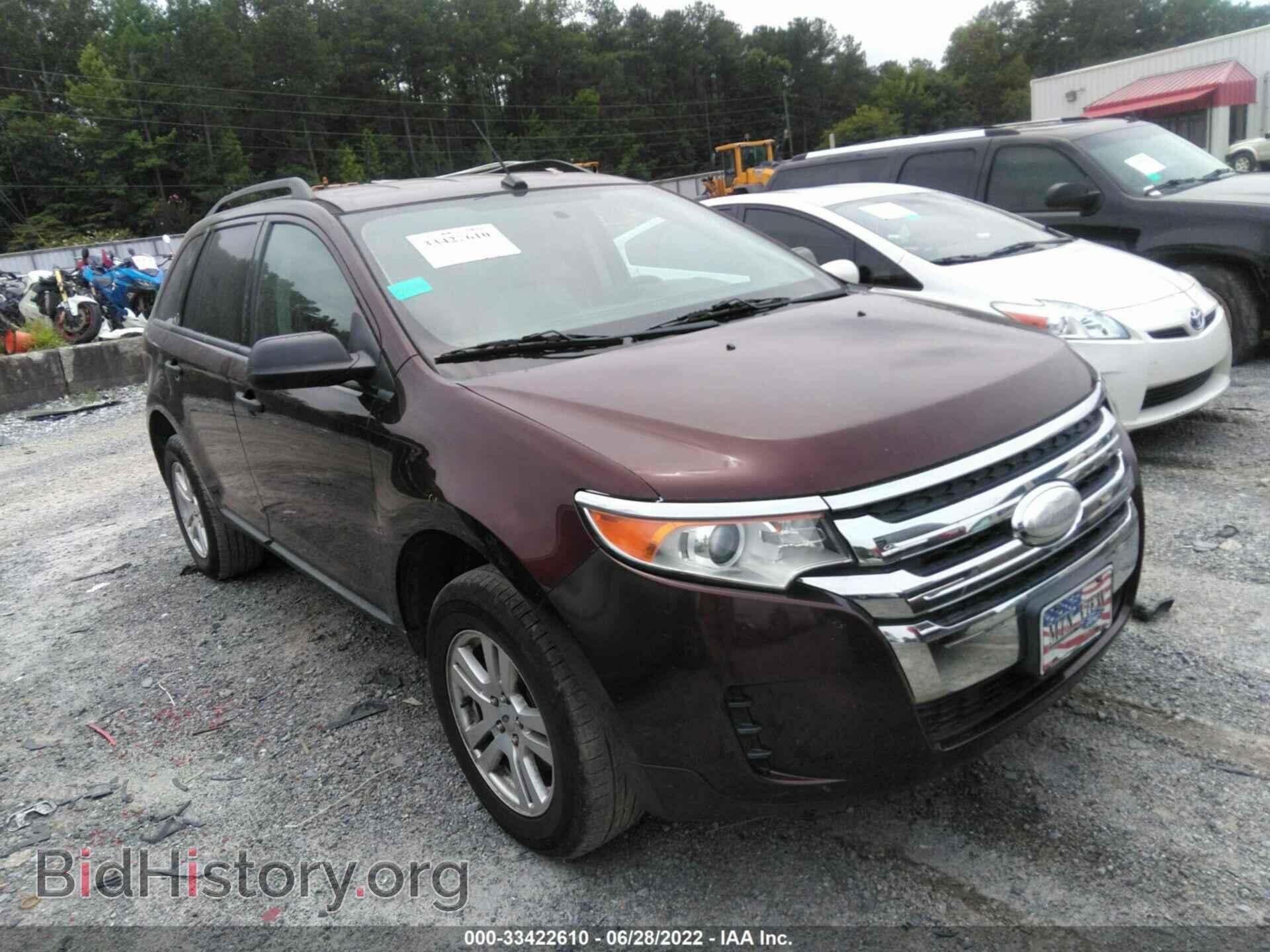 Фотография 2FMDK3GC8CBA44260 - FORD EDGE 2012