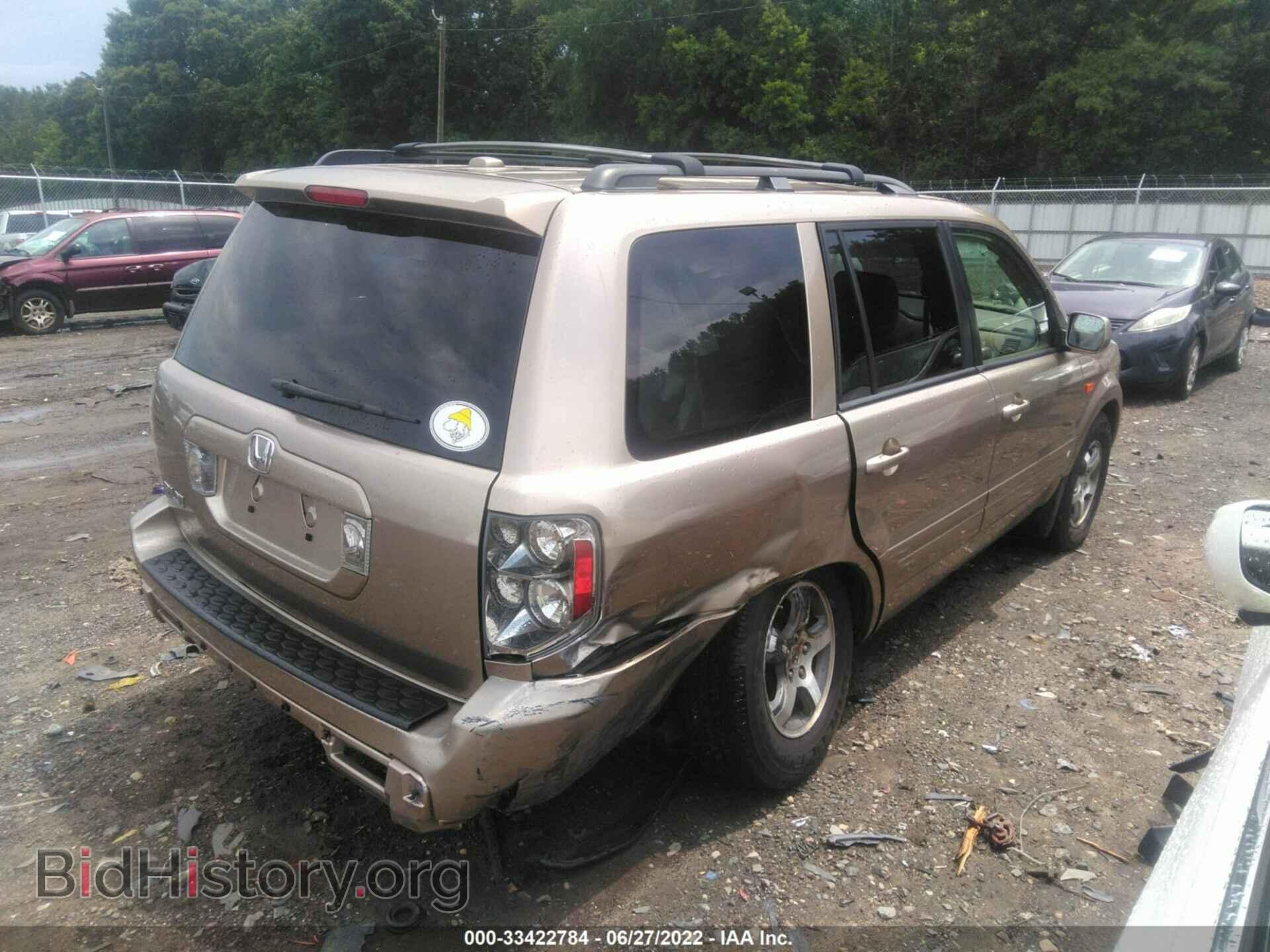 2006 HONDA PILOT - VIN: 5FNYF28526B008902 - Photo 4