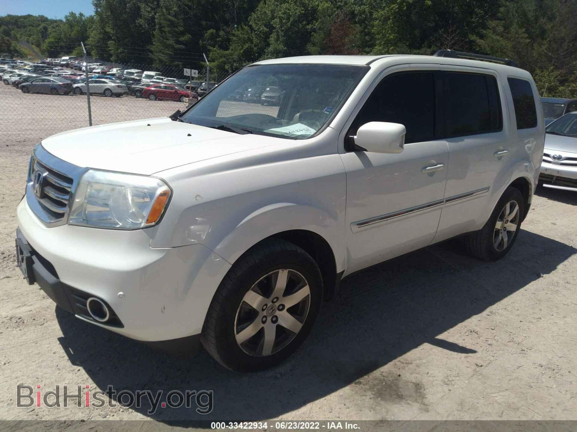 2013 HONDA PILOT - VIN: 5FNYF4H96DB031787 - Фото 2