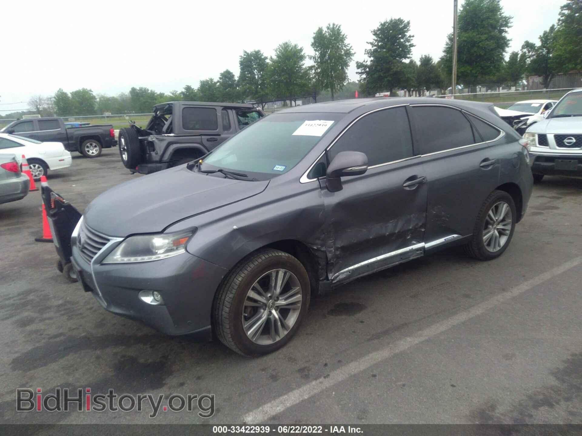 2015 LEXUS RX 450H - VIN: 2T2ZB1BA2FC003568 - Фото 2