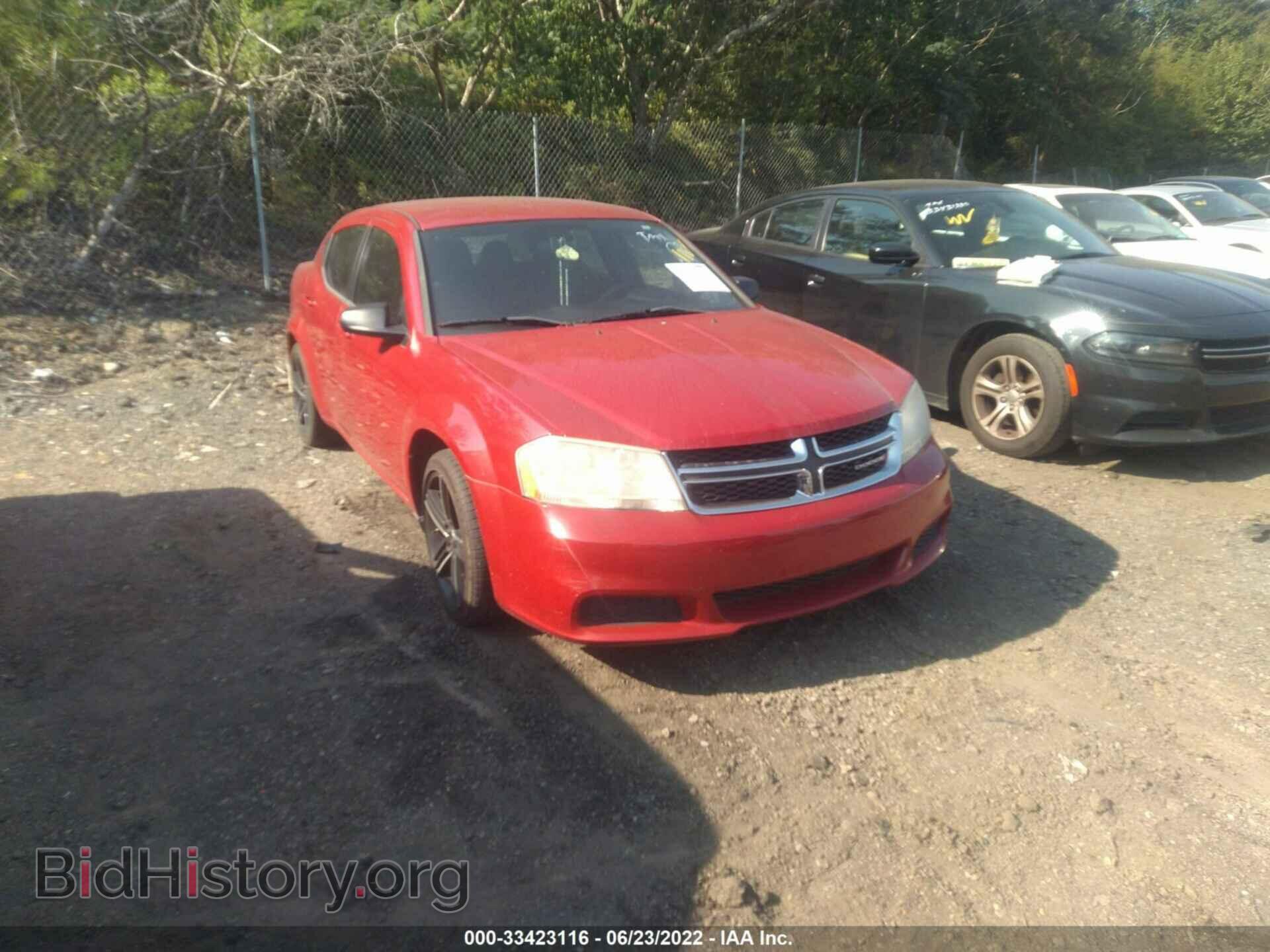 Photo 1C3CDZAB3DN619548 - DODGE AVENGER 2013