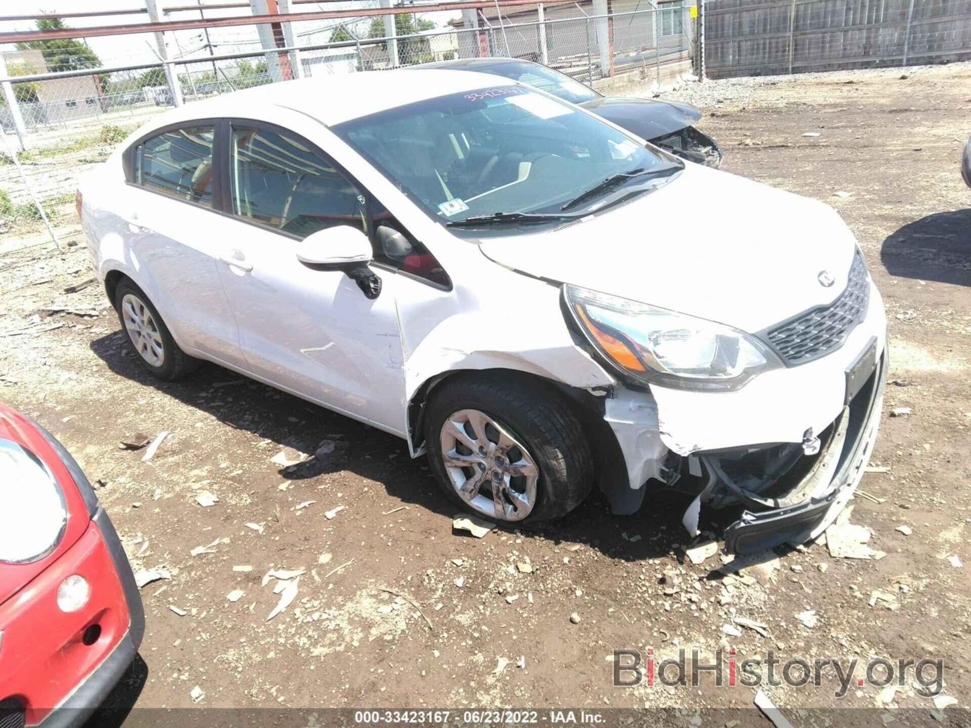 Photo KNADM4A33E6353355 - KIA RIO 2014