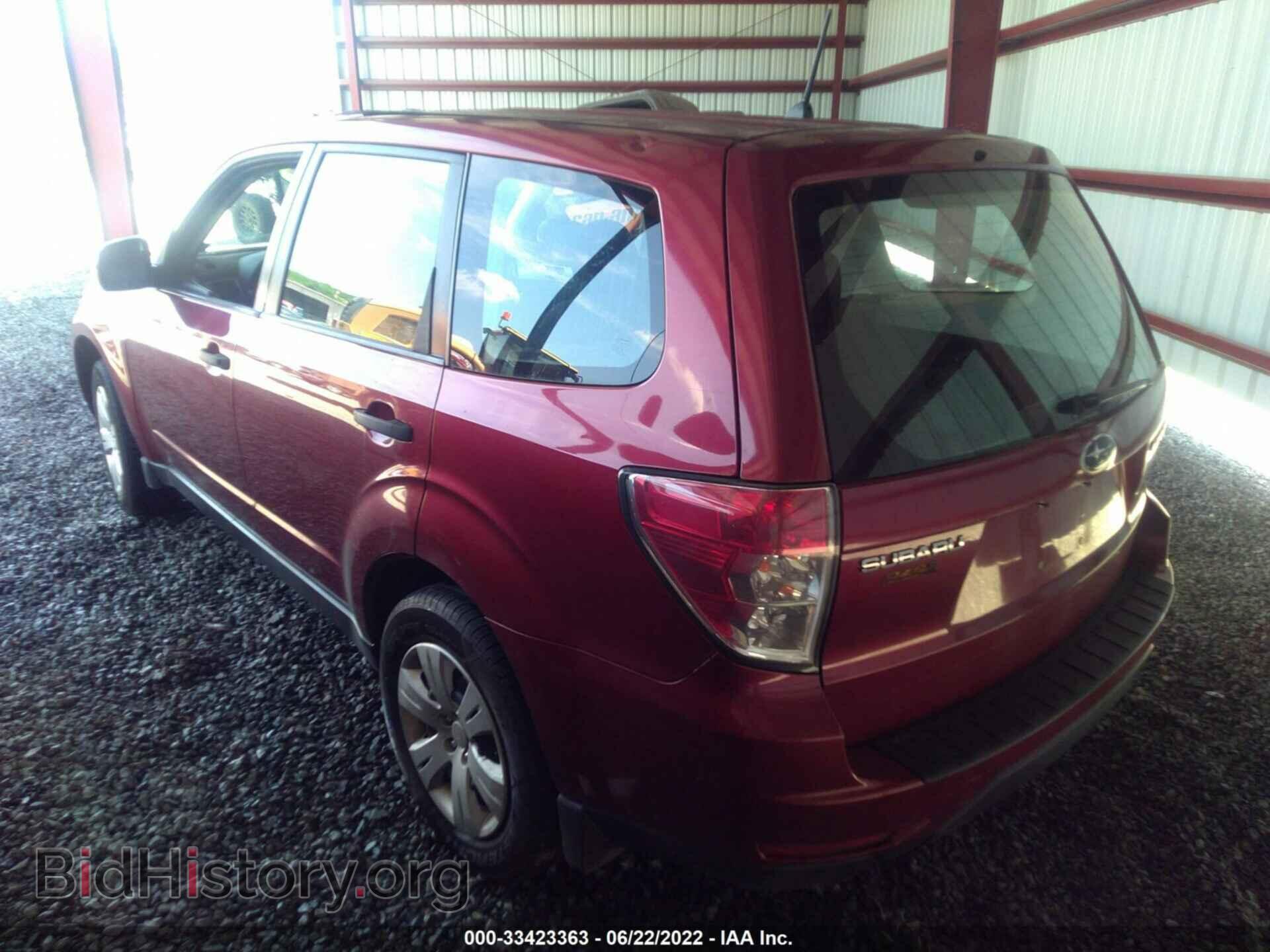 2009 SUBARU FORESTER - VIN: JF2SH61649H739394 - Фото 3