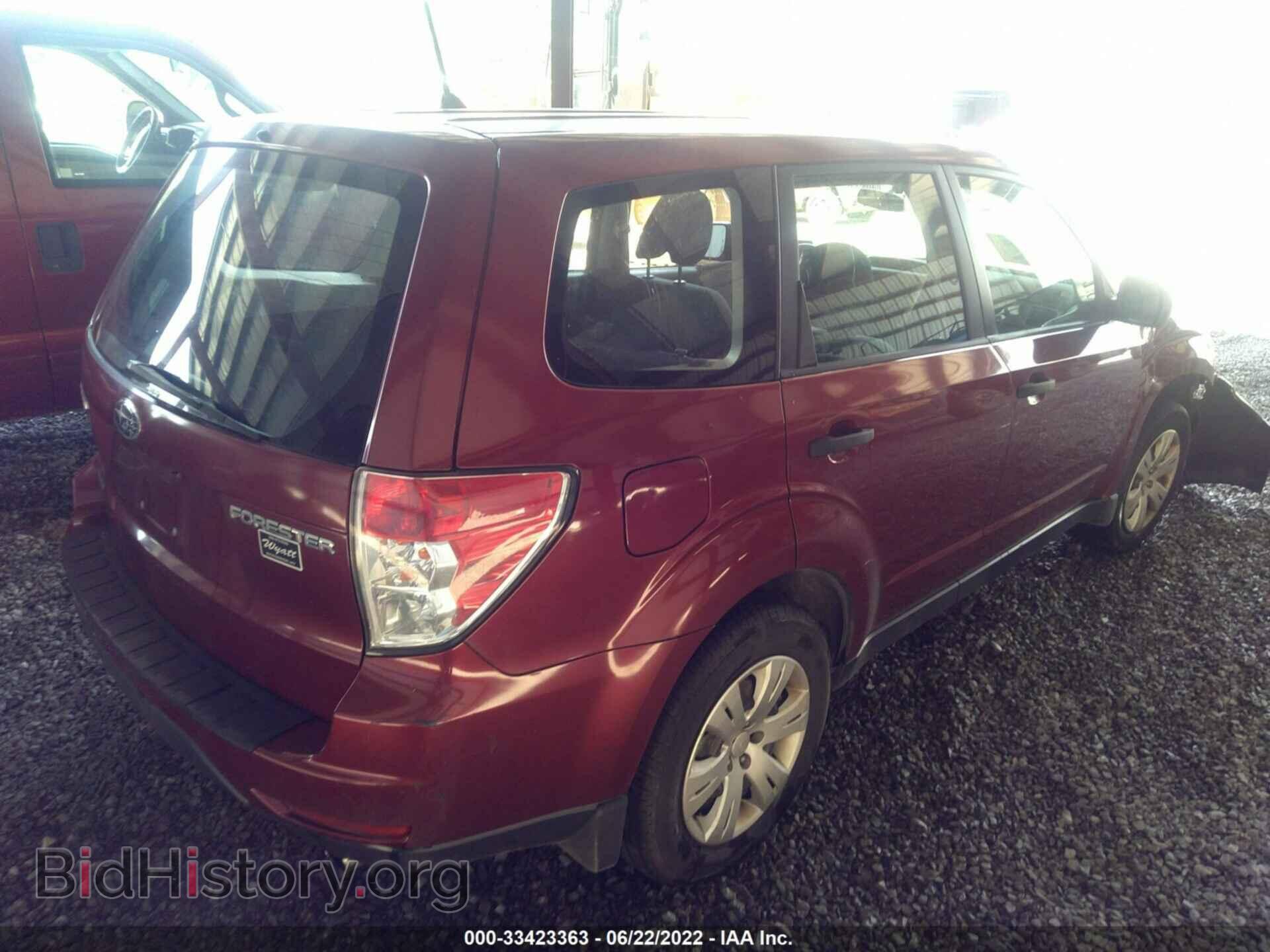 2009 SUBARU FORESTER - VIN: JF2SH61649H739394 - Фото 4