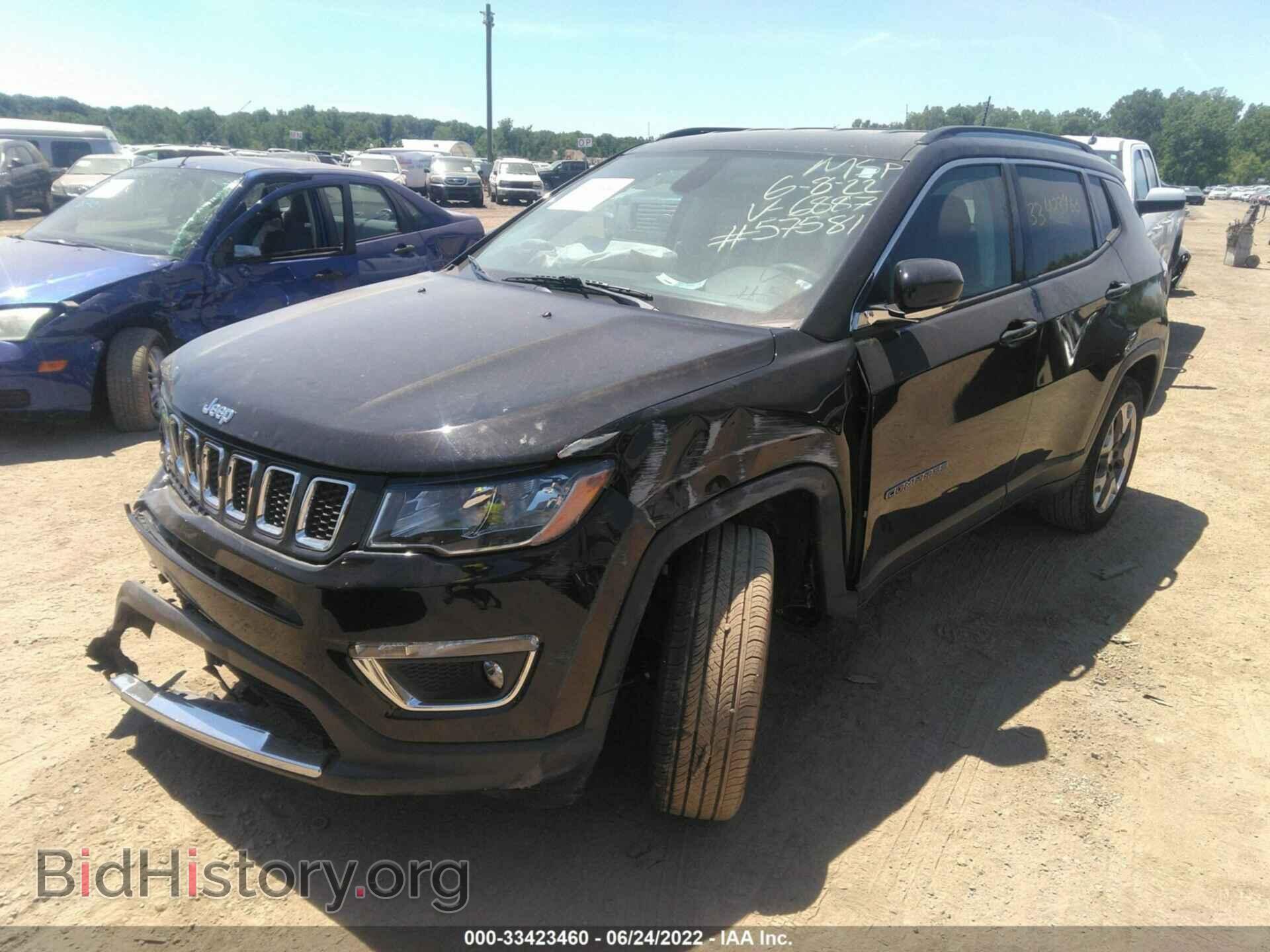 2019 JEEP COMPASS - VIN: 3C4NJDCB0KT766887 - Фото 2