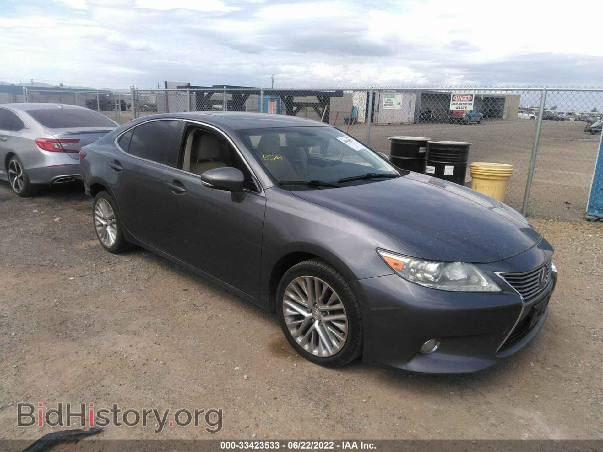 Фотография JTHBK1GG3D2018352 - LEXUS ES 350 2013