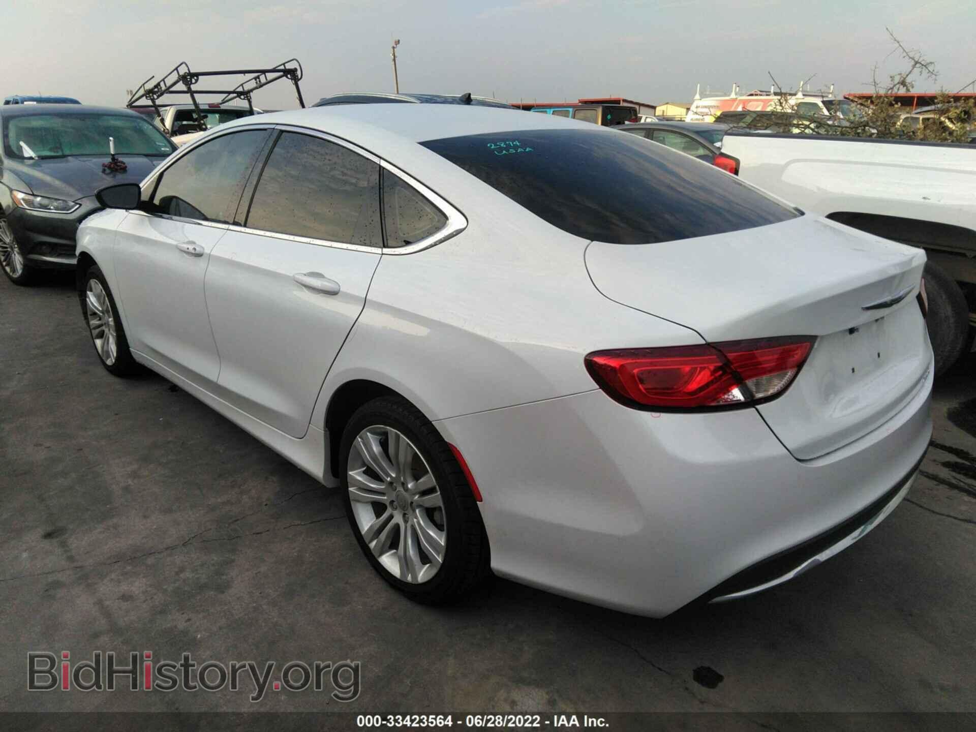 2015 CHRYSLER 200 - VIN: 1C3CCCAB9FN563229 - Фото 3