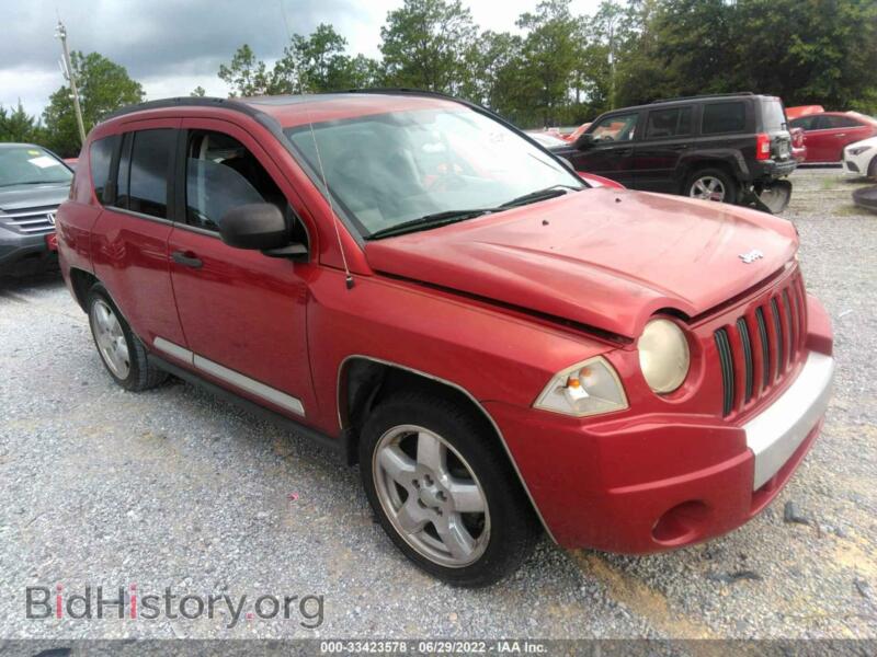 2007 Jeep COMPASS Limited (VIN 1J8FT57W57D133454) — фото 1 из 11, IAAI, повреждение: левый бок