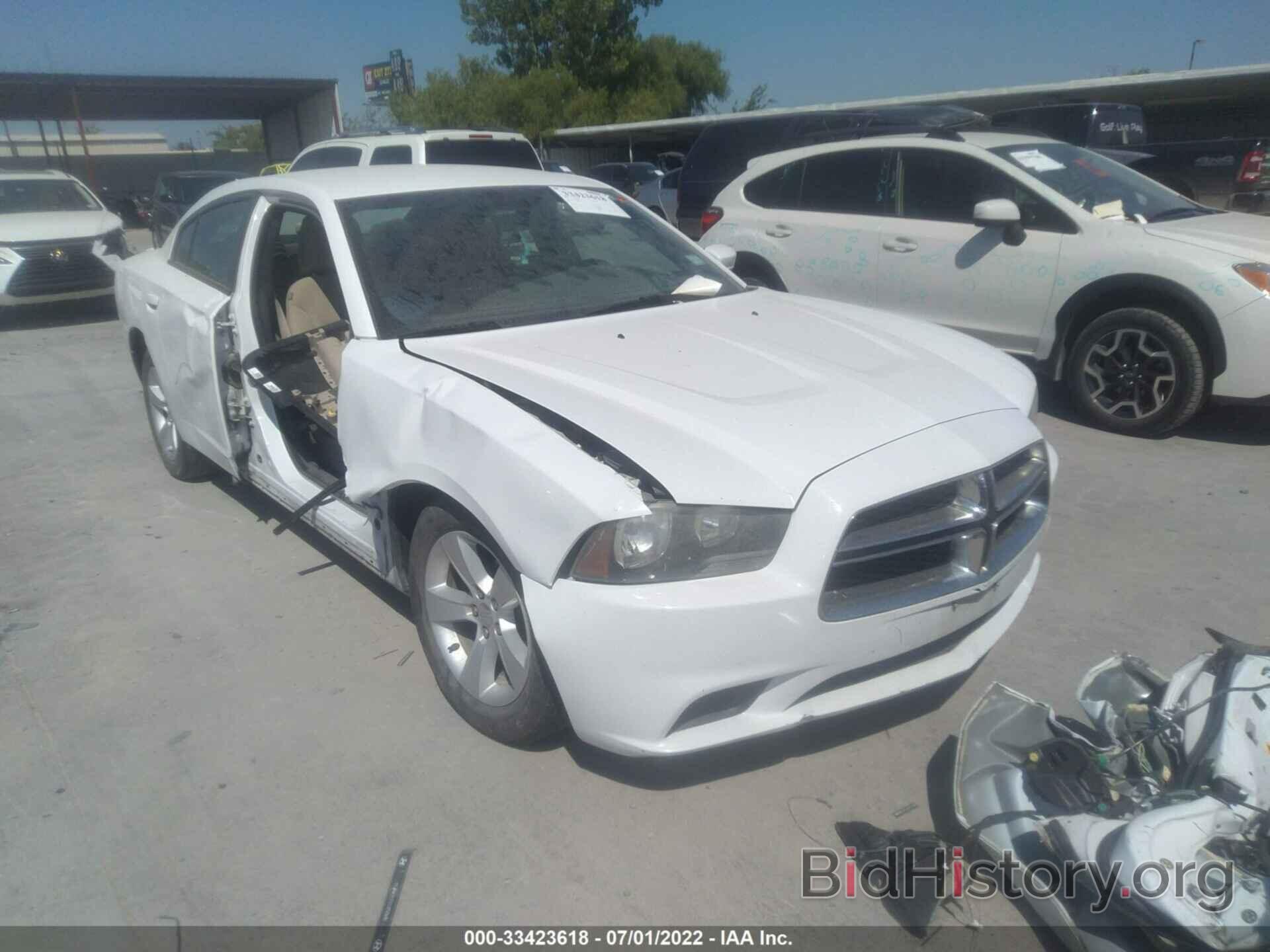 Photo 2C3CDXBG7EH168228 - DODGE CHARGER 2014