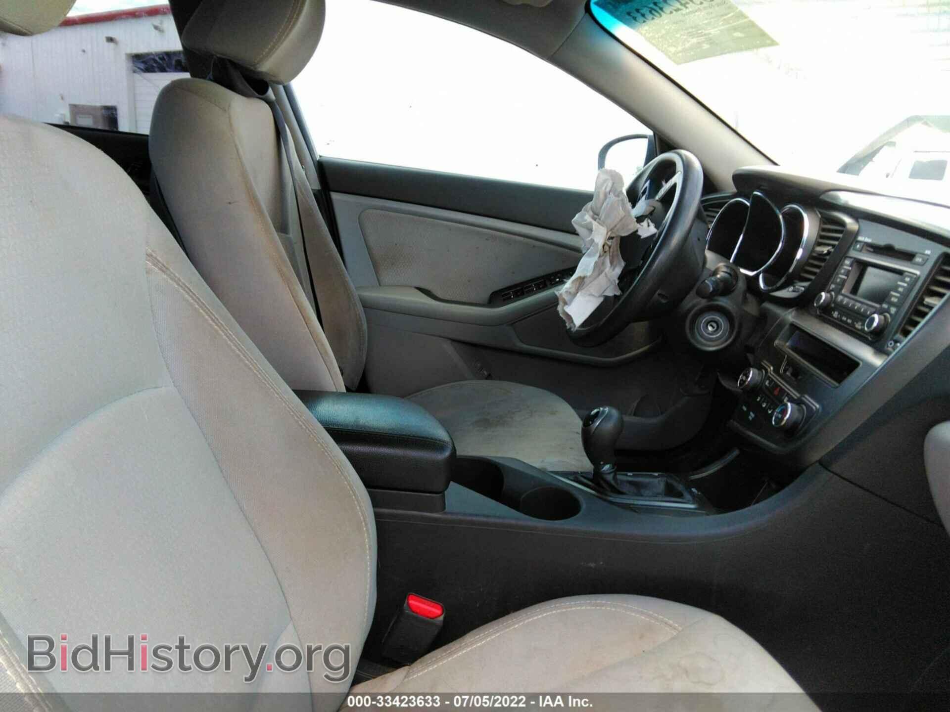 2013 KIA OPTIMA - VIN: 5XXGM4A77DG144977 - Фото 5