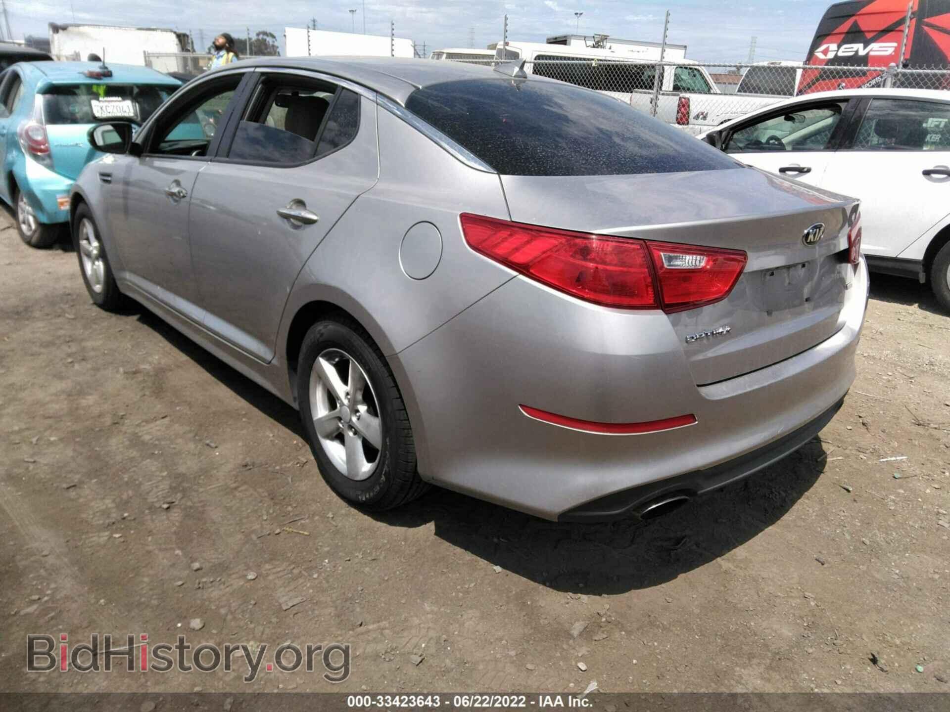 2015 KIA OPTIMA - VIN: KNAGM4A72F5587154 - Photo 3