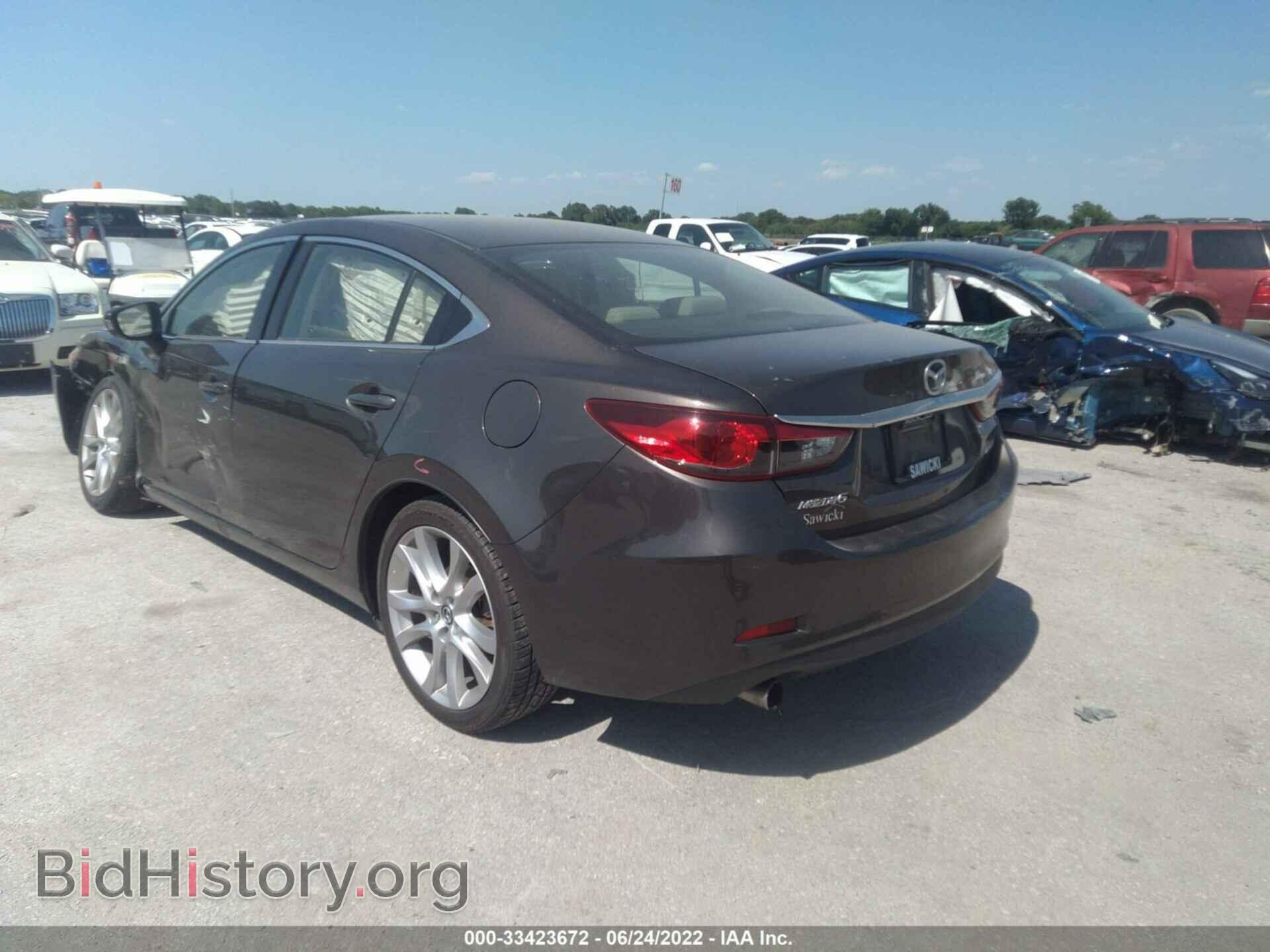 2016 MAZDA MAZDA6 - VIN: JM1GJ1V53G1422743 - Фото 3