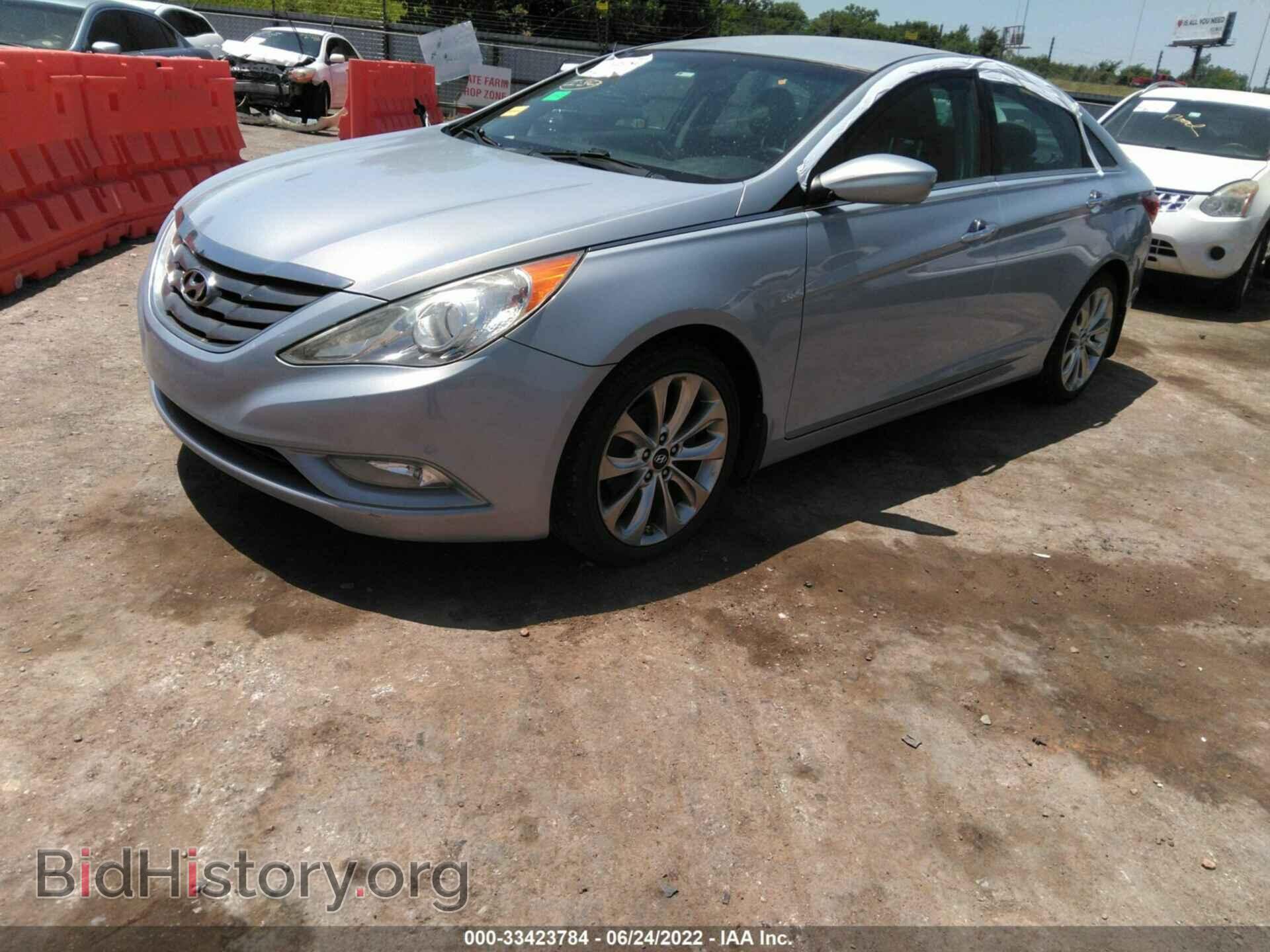 2012 HYUNDAI SONATA - VIN: 5NPEC4AC7CH424540 - Фото 2